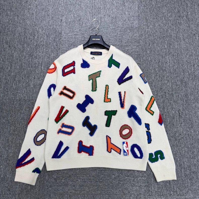 Louis Vuitton Louis Vuitton NBA monogrammed Jersey sweater Size US XL / EU 56 / 4 - 1 Thumbnail