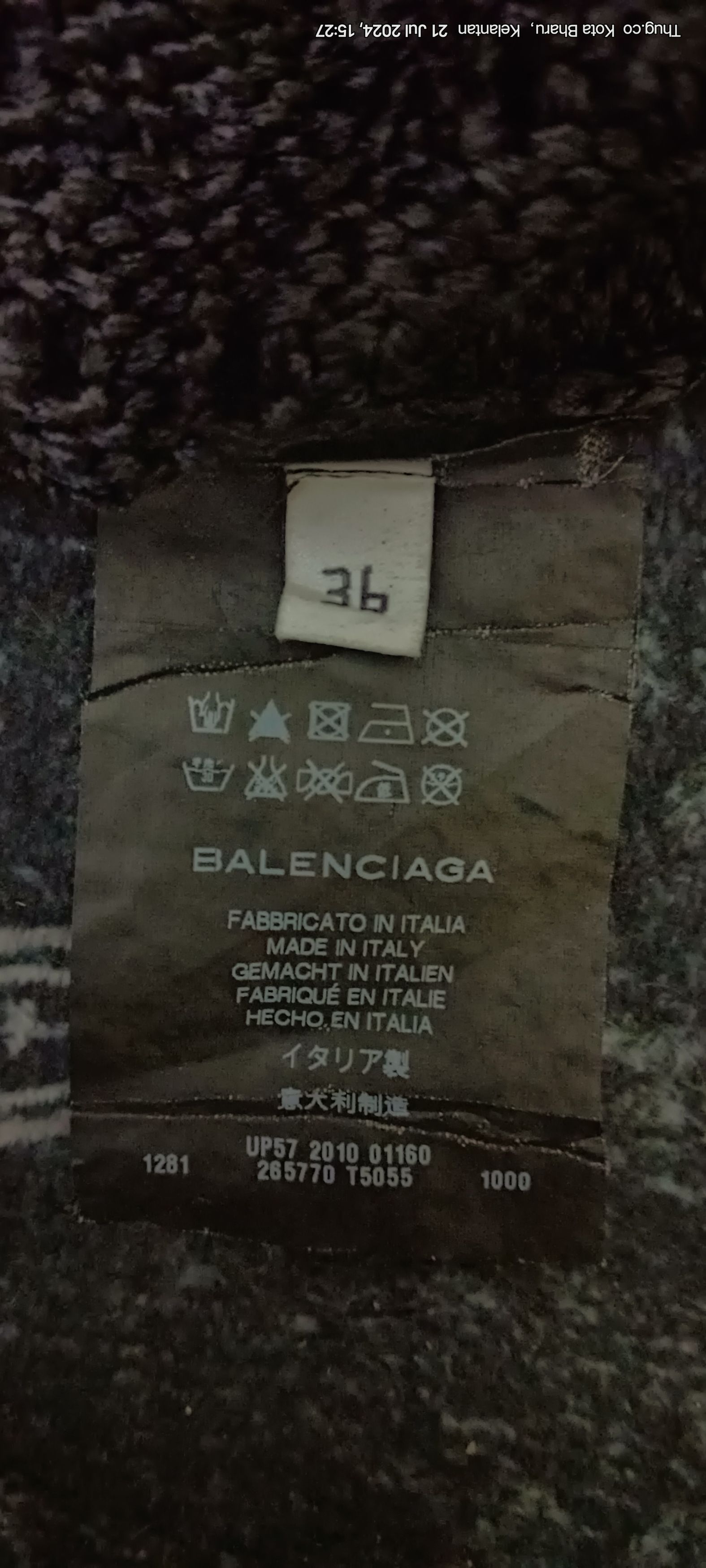 Balenciaga Balenciaga black blouse Size XS / US 0-2 / IT 36-38 - 3 Thumbnail