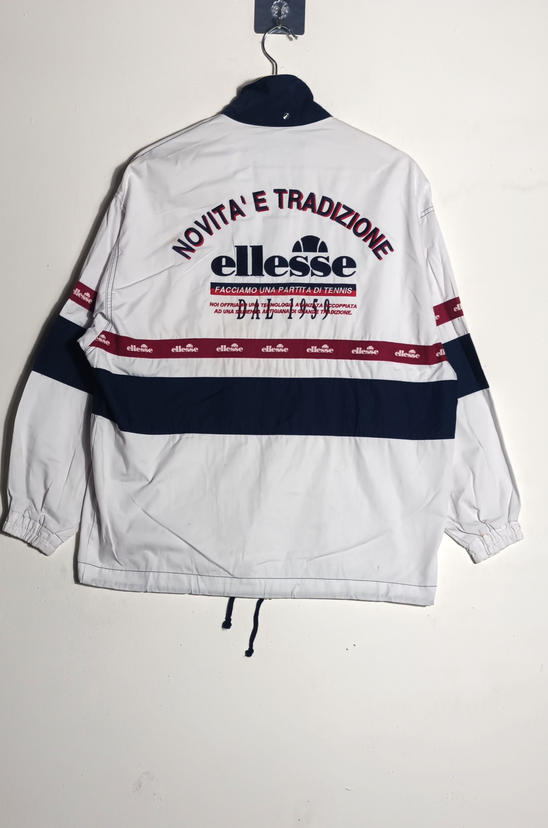 Ellesse 🔥🔥VINTAGE ELLESE JACKET FULL ZIPPER Size US L / EU 52-54 / 3 - 1 Thumbnail