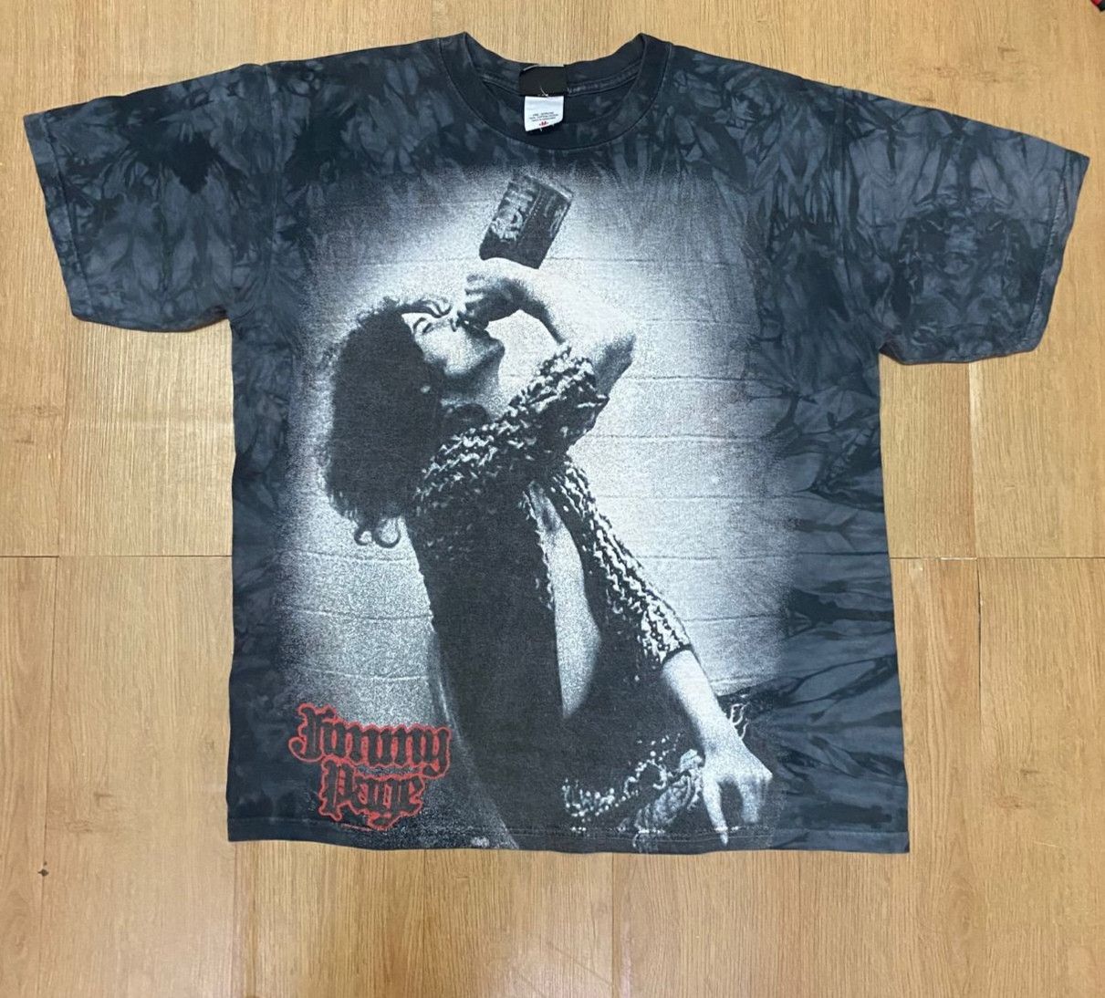 Band Tees 💥Best Offer💥Vintage Jimmy Page Led Zeppelin Band Tshirt Size US M / EU 48-50 / 2 - 1 Thumbnail