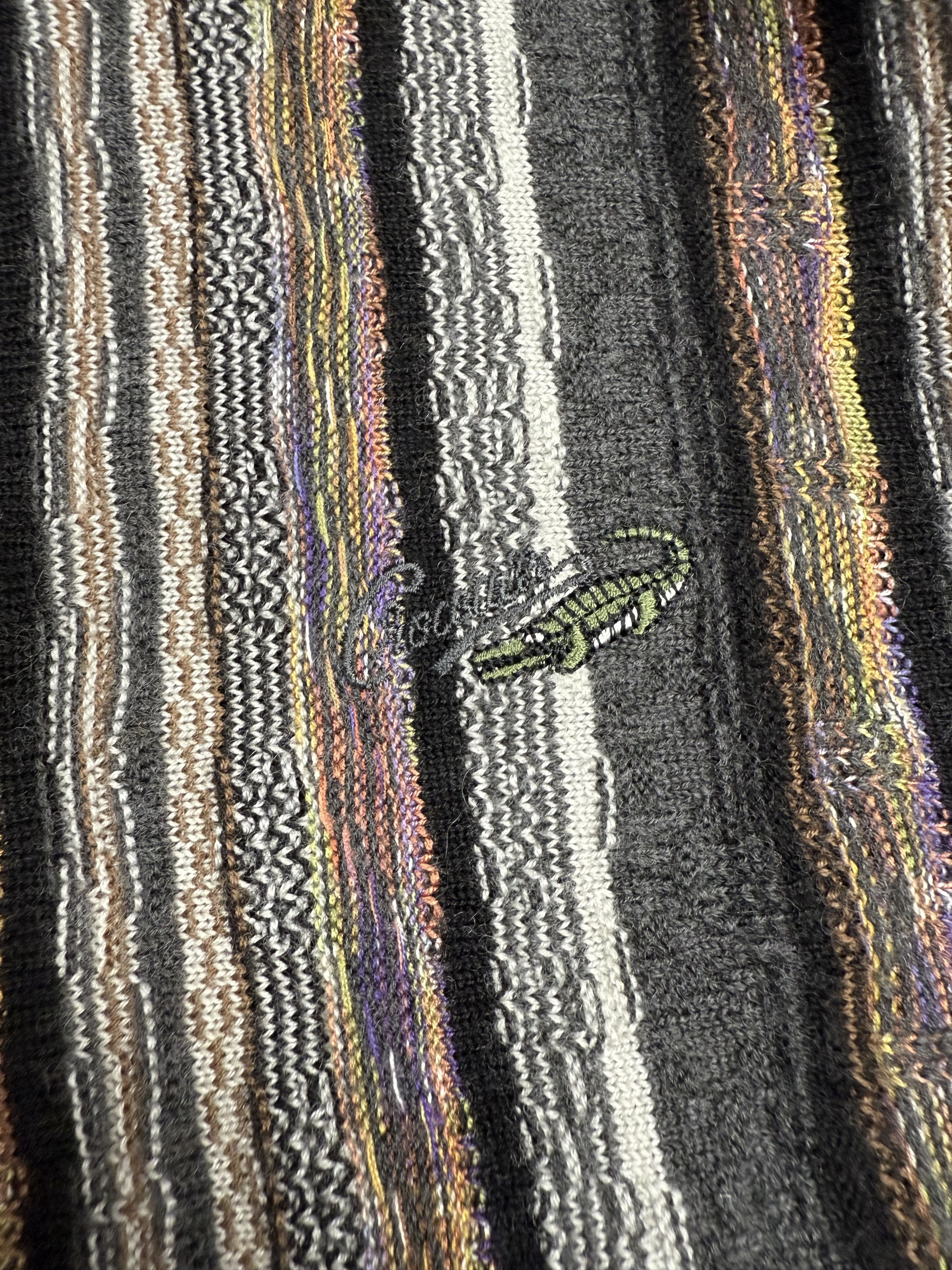Vintage Vintage Crocodile Knit Sweater 3D Size US S / EU 44-46 / 1 - 3 Thumbnail
