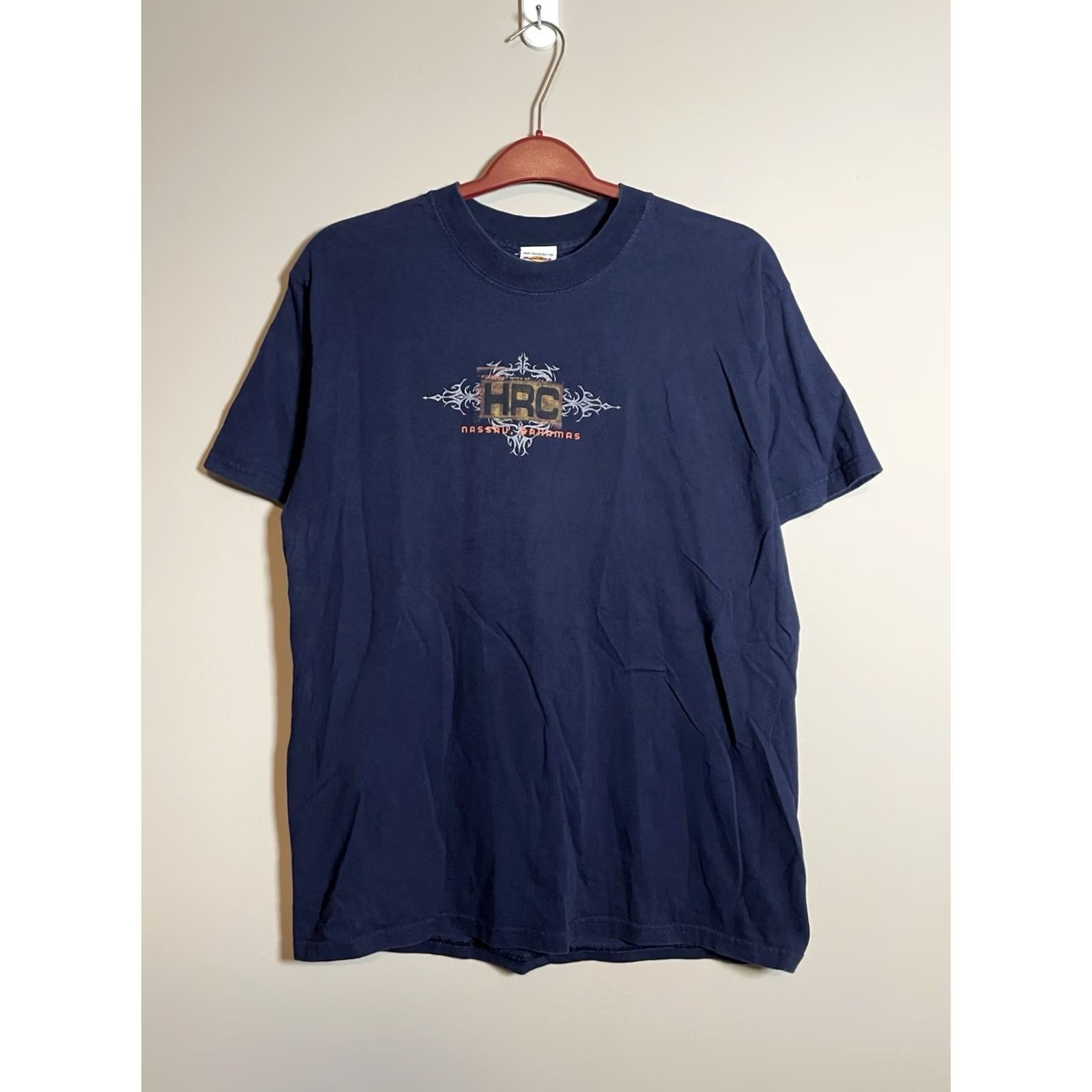Hard Rock Cafe VINTAGE Hard Rock Cafe Shirt Blue 90s L Mens Size US L / EU 52-54 / 3 - 3 Thumbnail