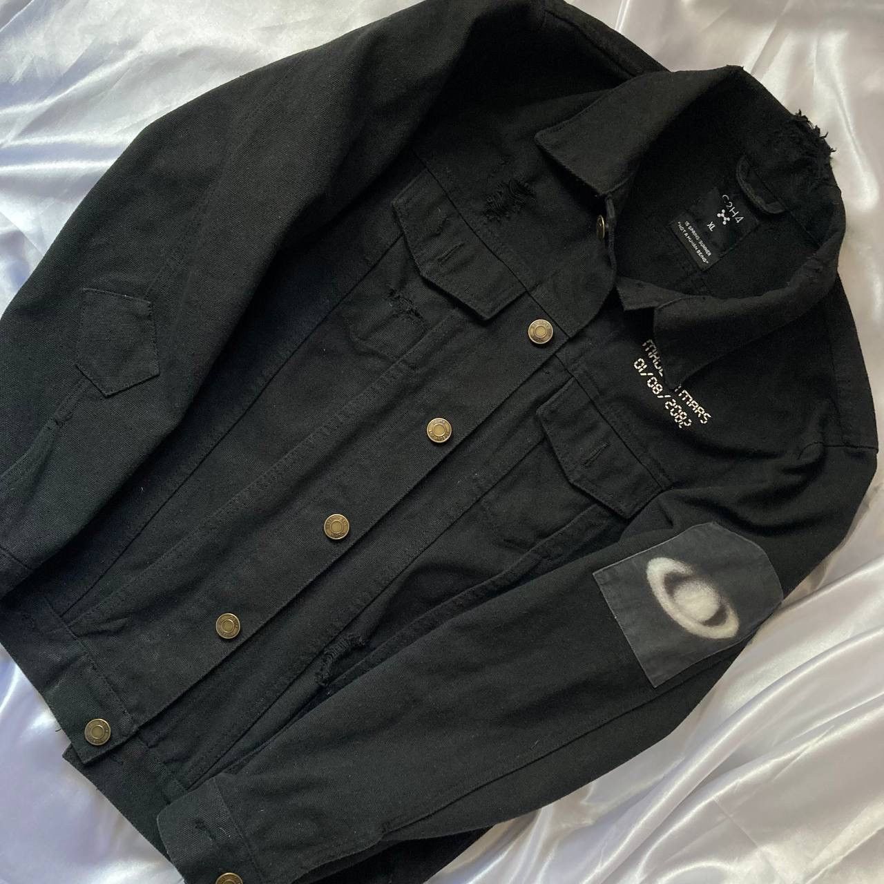 C2H4 × Designer × Vintage Denim Jacket C2H4 Vintage Size US L / EU 52-54 / 3 - 1 Thumbnail