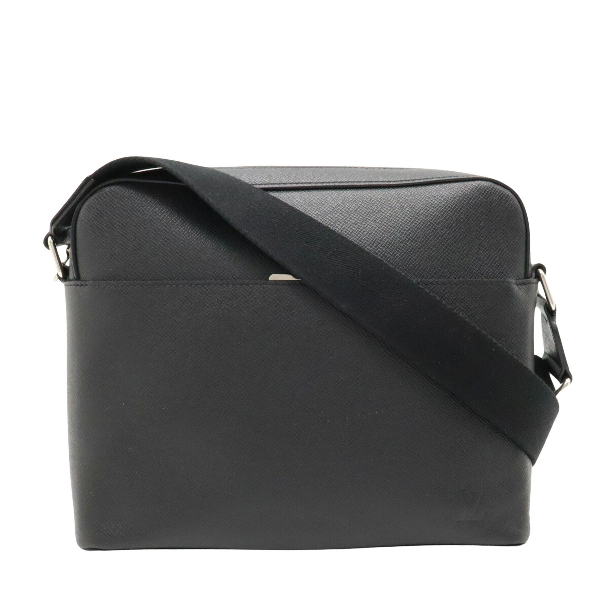image of Louis Vuitton Anton Shoulder in Black, Men's