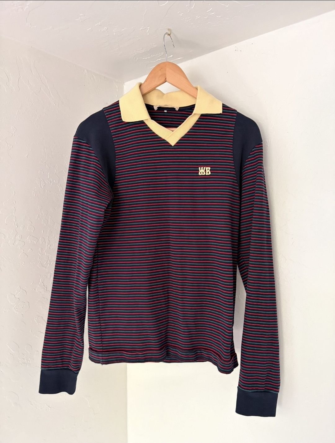 Wales Bonner Wales Bonner Sonic Polo Shirt | Grailed