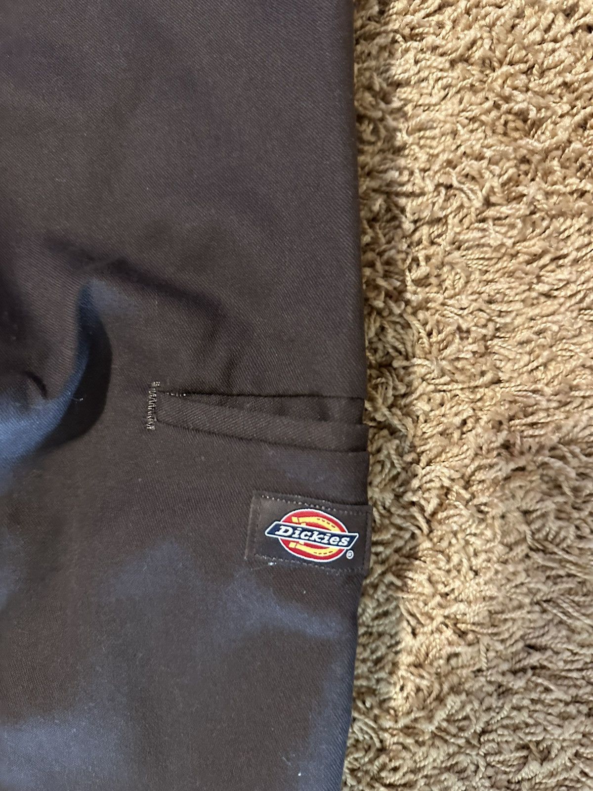 Dickies Brown mocha carpenter baggy fit work pants size 30x30 wide Size US 30 / EU 46 - 3 Thumbnail