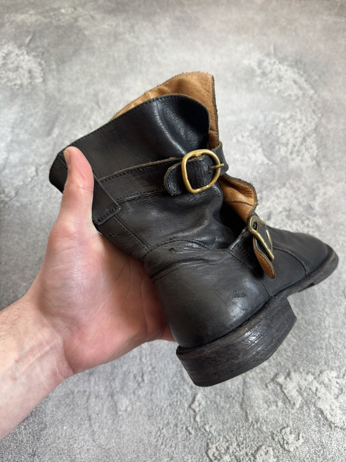 Fiorentini + Baker Fiorentini + Baker leather boots rider ankle eli moto Size US 7.5 / IT 37.5 - 16 Thumbnail
