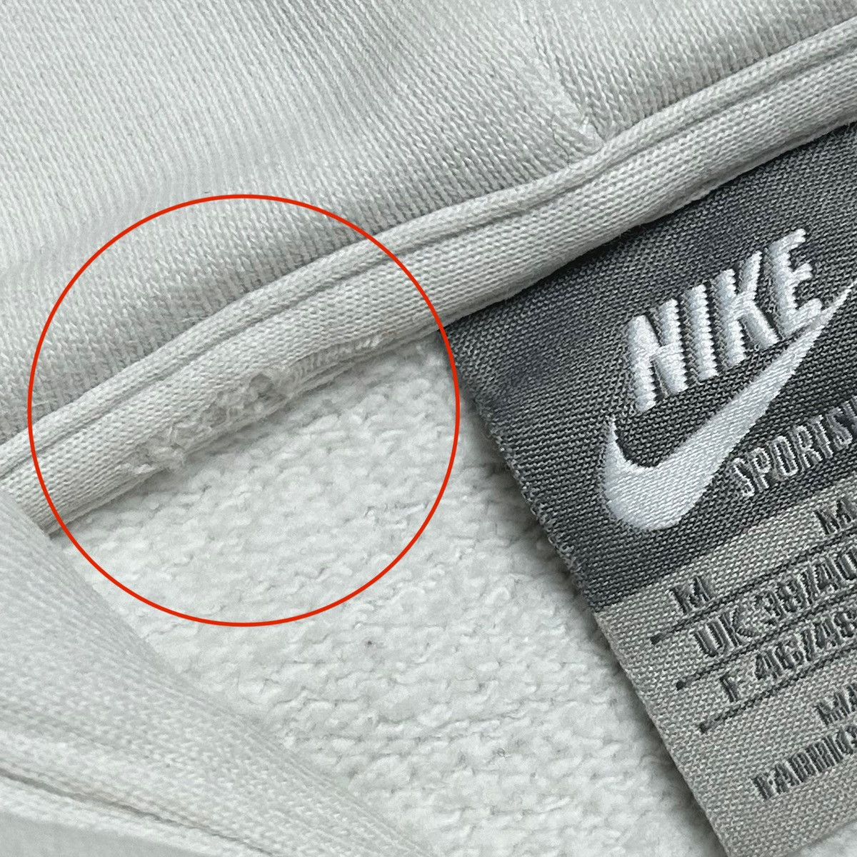 Nike × Vintage Vintage Nike All Logo Brand Hoodie Size US M / EU 48-50 / 2 - 11 Thumbnail