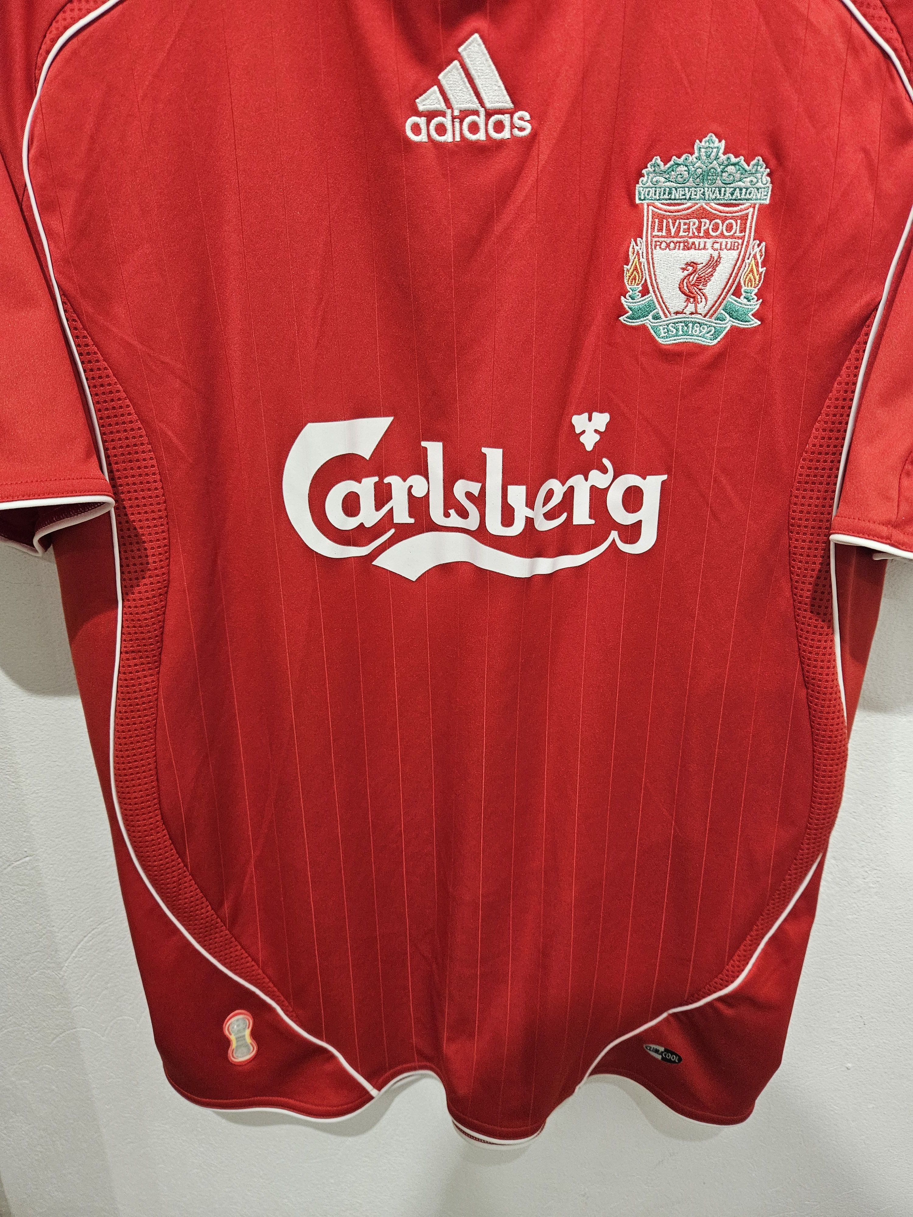 Adidas TORRES LIVERPOOL FC 2007 2008 SIZE M/L ADIDAS JERSEY Size US L / EU 52-54 / 3 - 7 Thumbnail