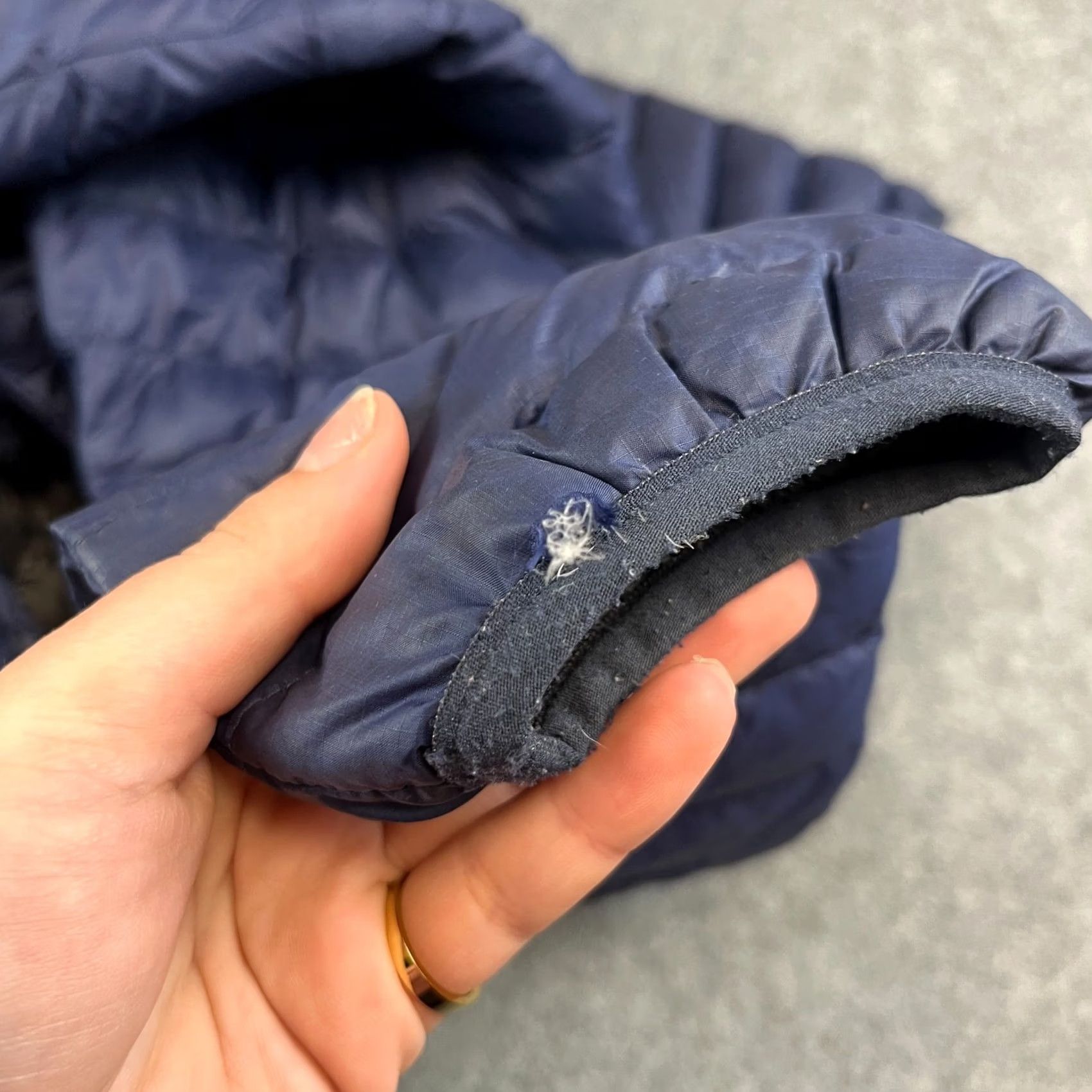 Rab RAB Mens Jacket Coat Puffer Large Blue Down Microlight Alpine Pertex Hooded Jacket Coat Size US L / EU 52-54 / 3 - 6 Thumbnail