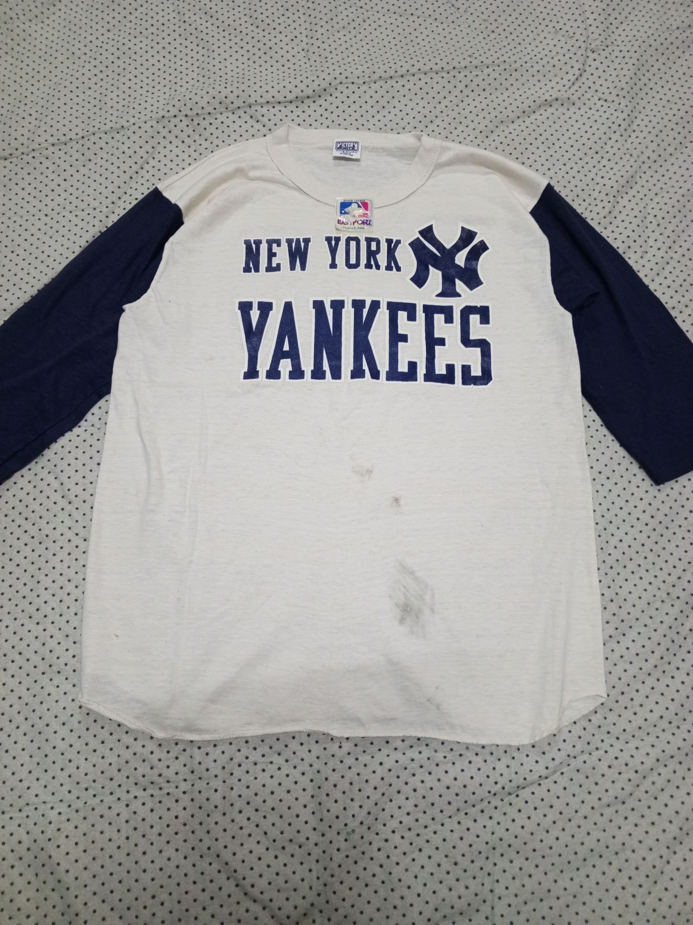 New York Yankees × Vintage VTG NEW YORK YANKEES OLDSTOCK Size US L / EU 52-54 / 3 - 1 Thumbnail