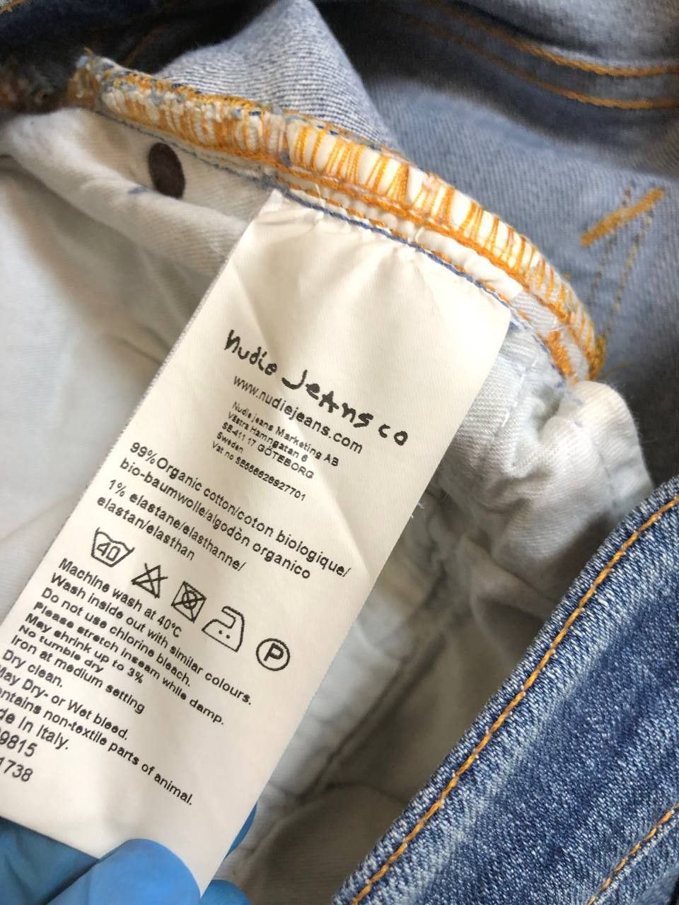 Nudie Jeans Nudie Jeans Grim Tim Light Wash Jeans streetwear Size US 32 / EU 48 - 3 Thumbnail