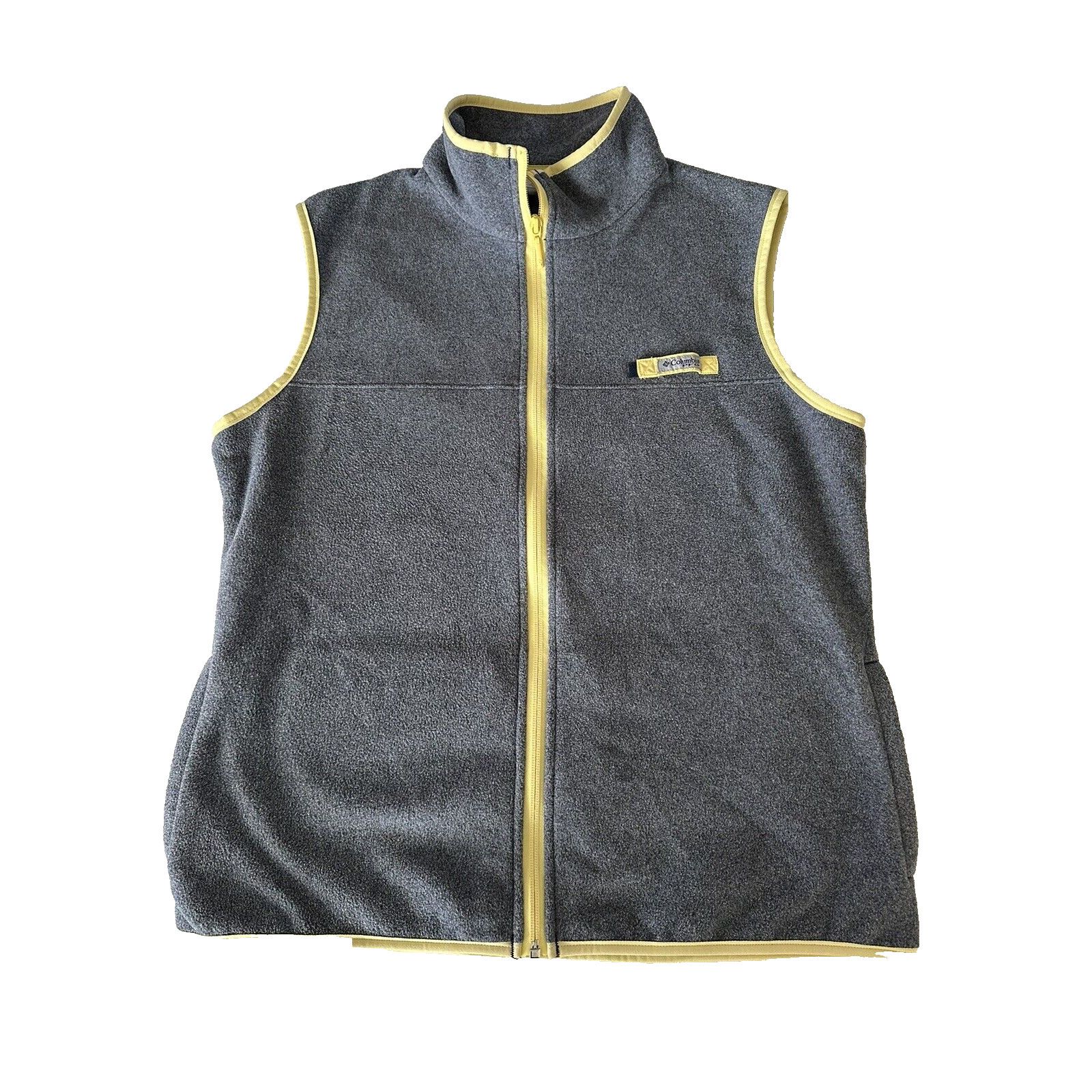 Columbia Columbia Sports Co PFG, Fleece Vest Jacket Grey/Yellow Large Size US L / EU 52-54 / 3 - 2 Thumbnail