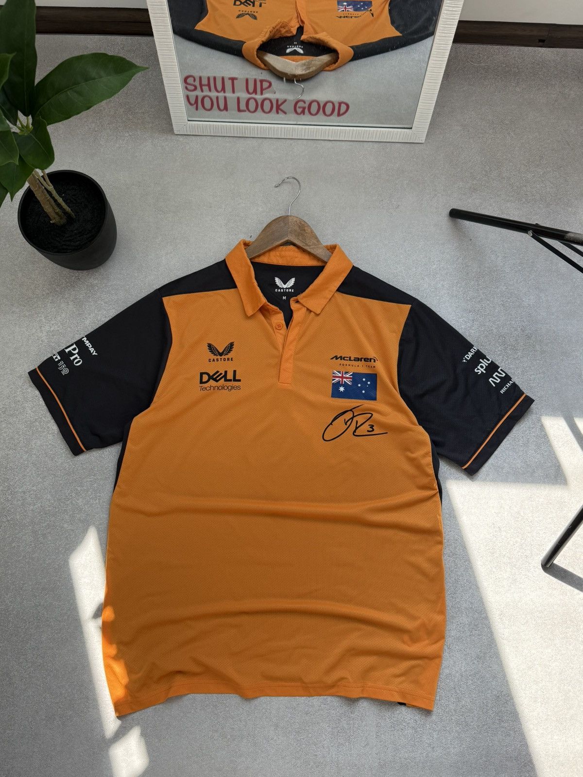 Malcolm McLaren McLaren Castore Formula 1 Team Shirt Mens Polos F1 Racing Size US M / EU 48-50 / 2 - 1 Thumbnail