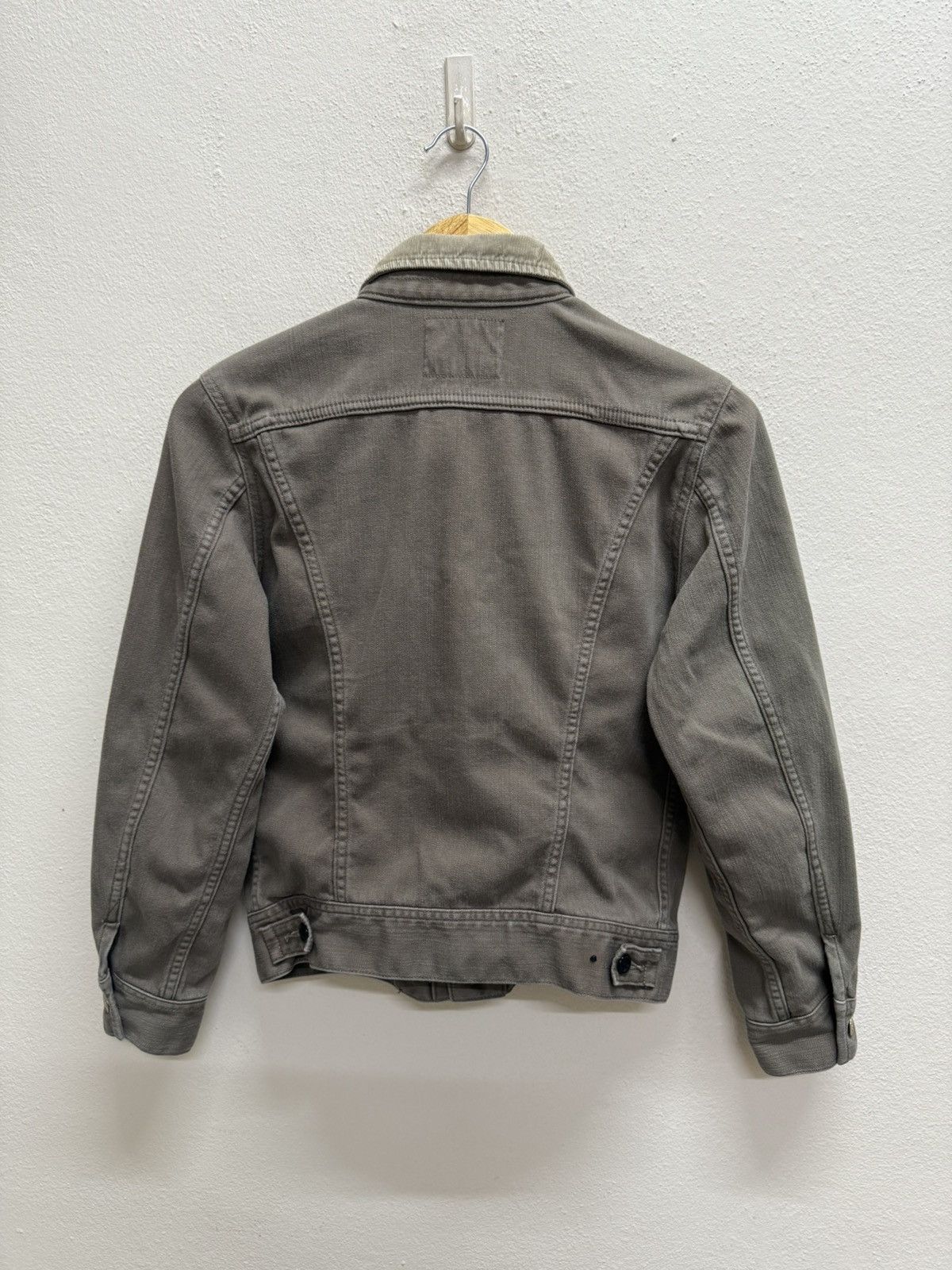 Lee Vintage 90s Lee rider Reproduction Brown Trucker Jacket Size US XS / EU 42 / 0 - 19 Thumbnail