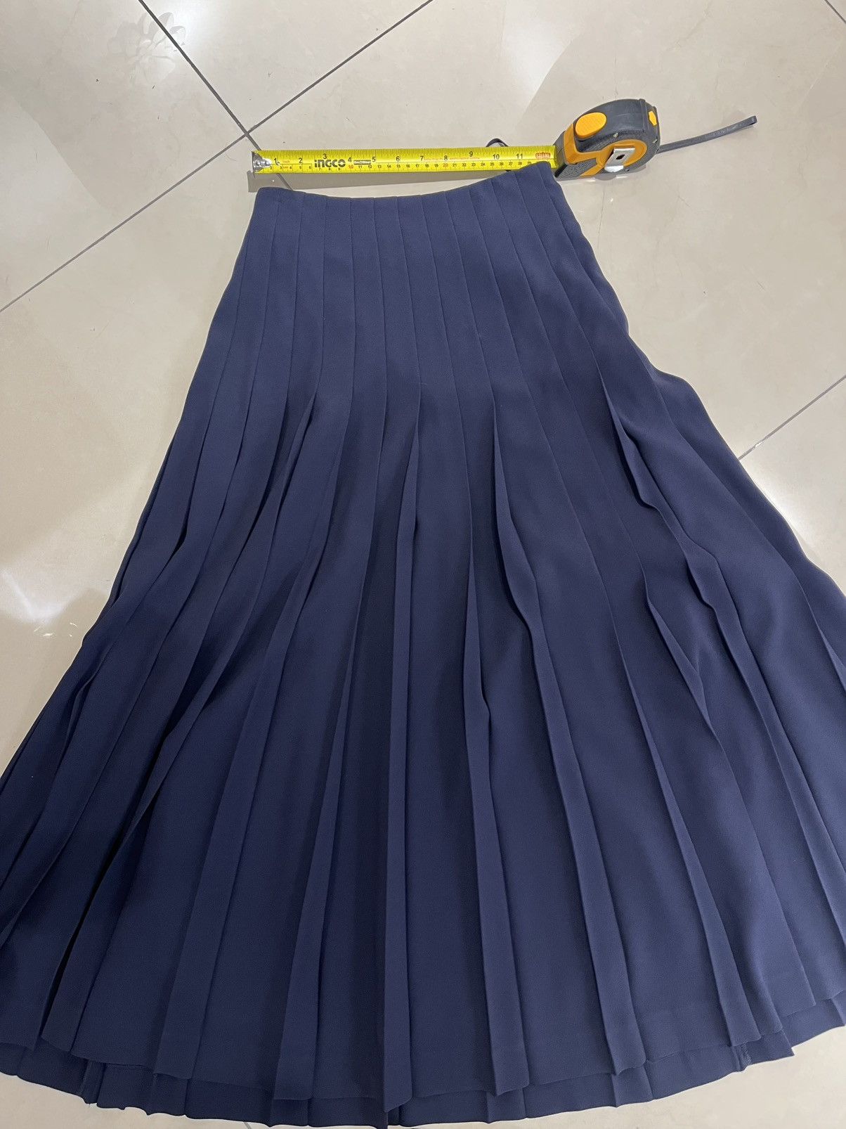 Undercover Undercover Pleated Navy Skirt Size 26" / US 2 / IT 38 - 14 Thumbnail