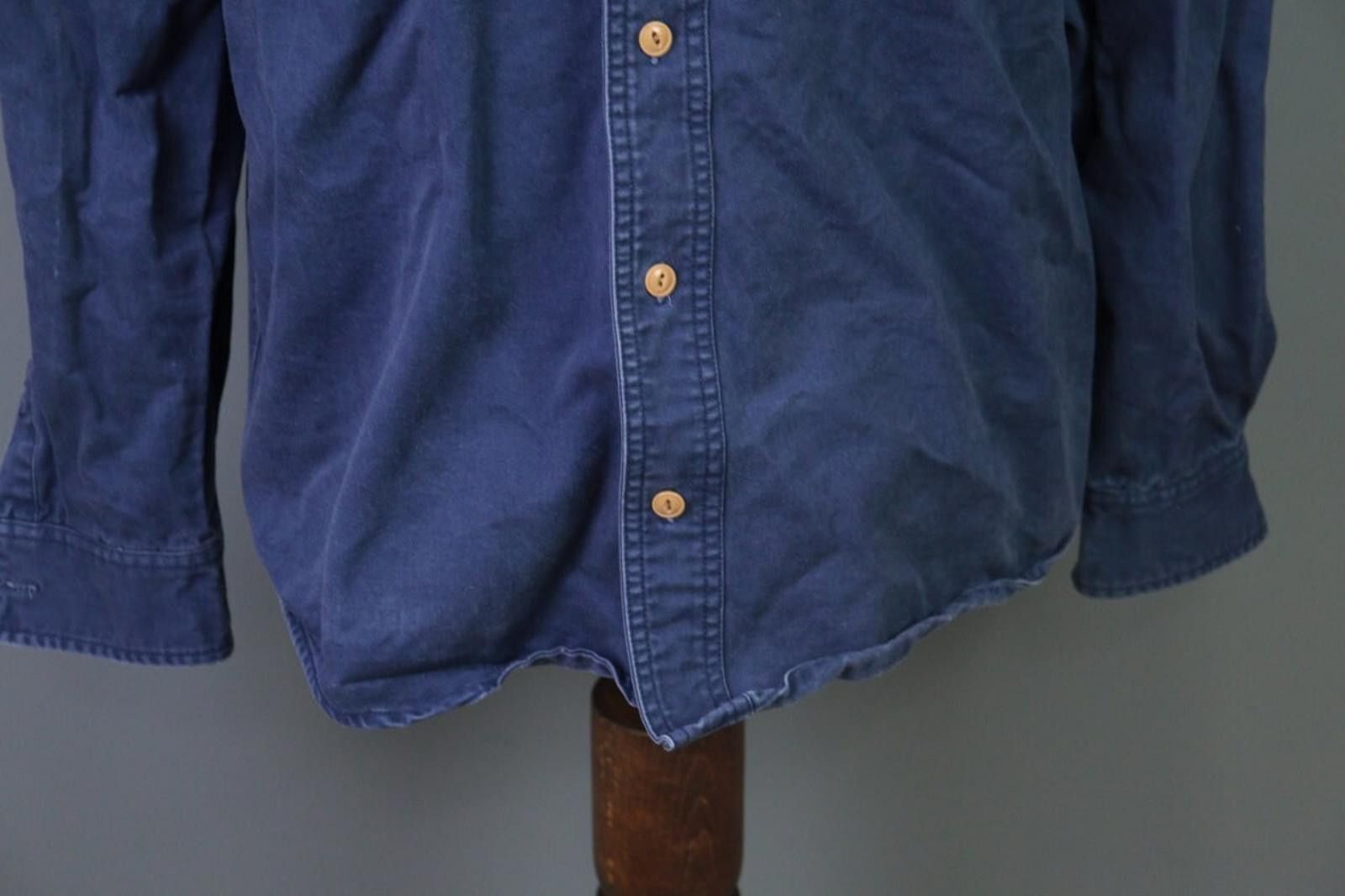 Emmett Emmett Jean Company Denim Blue Overshirt Shirt M Size US M / EU 48-50 / 2 - 5 Thumbnail