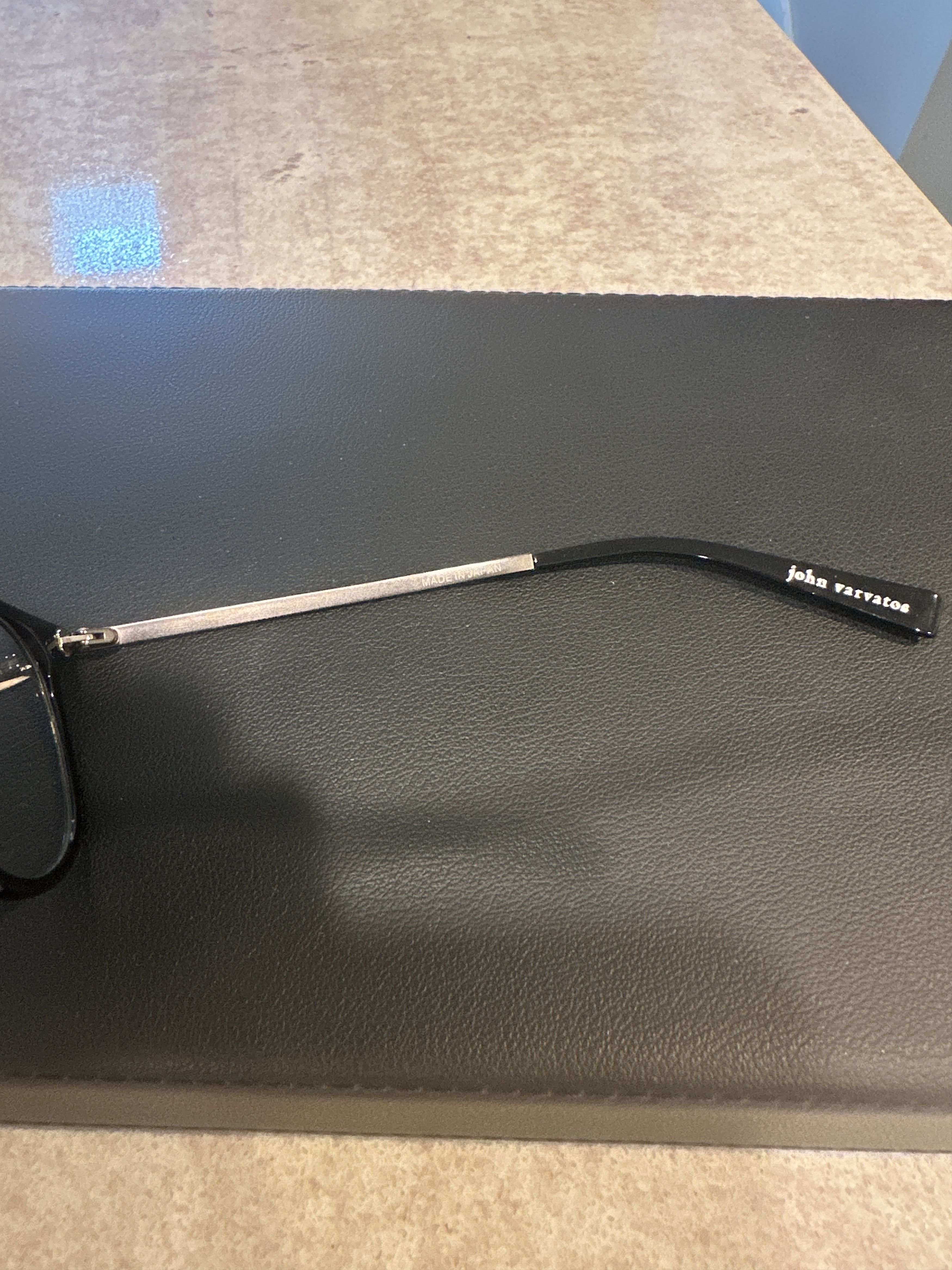 John Varvatos V371 48-20-145 Black Glasses Size ONE SIZE - 9 Thumbnail