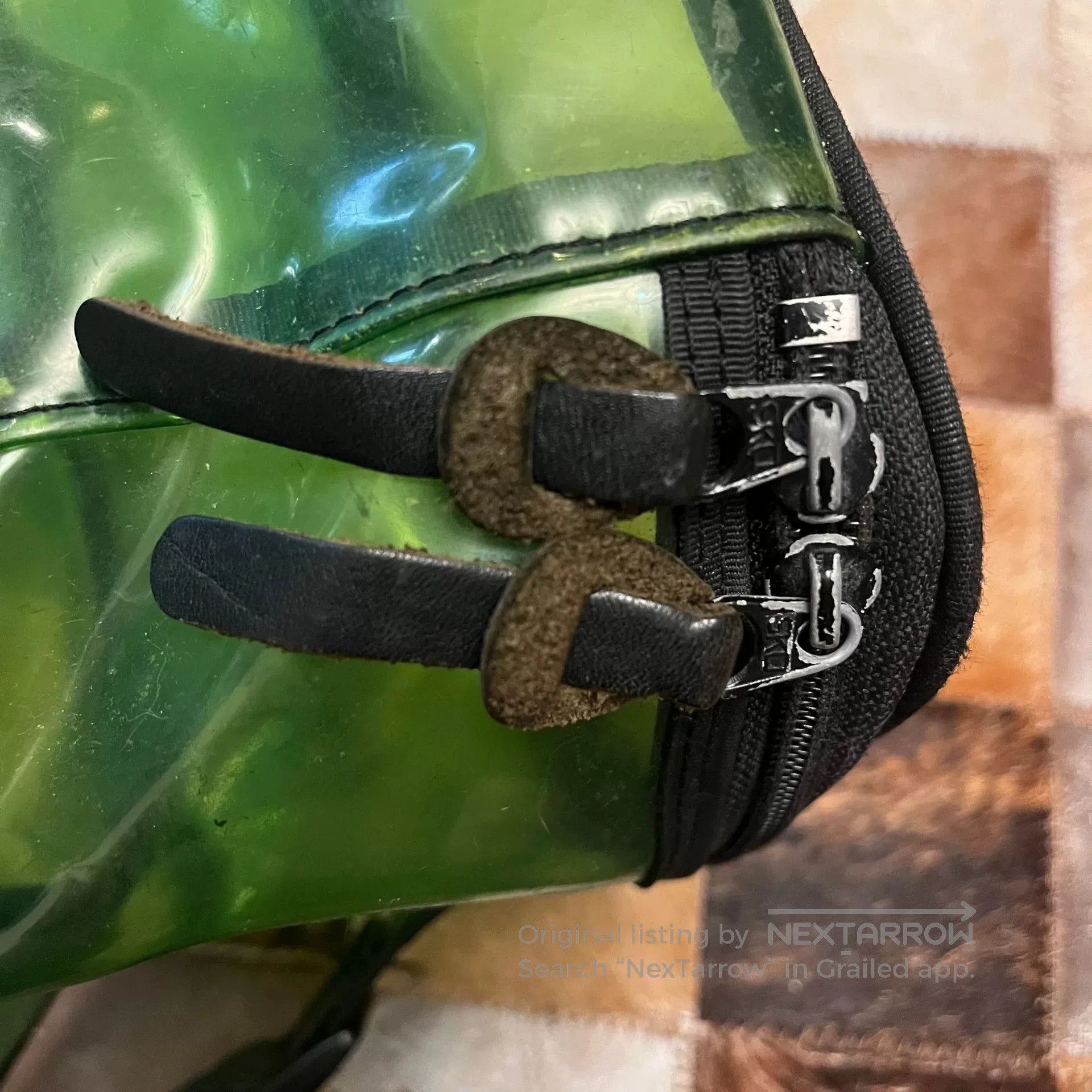 Japanese Brand jelly transparent crossbody bag. Size ONE SIZE - 4 Thumbnail