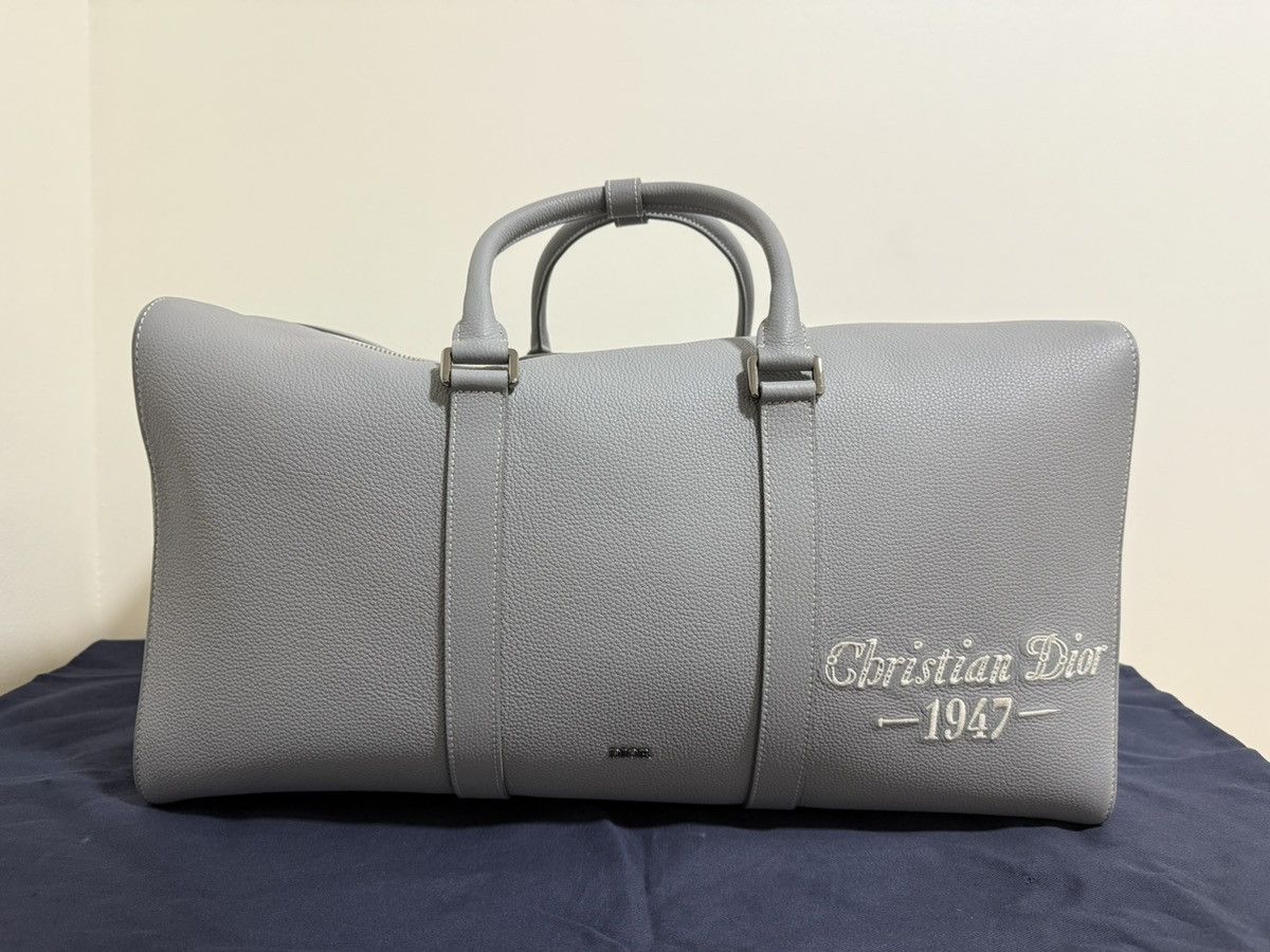 Dior by Birkenstock 1947 Signature Lingot 50 Duffle Bag NEW