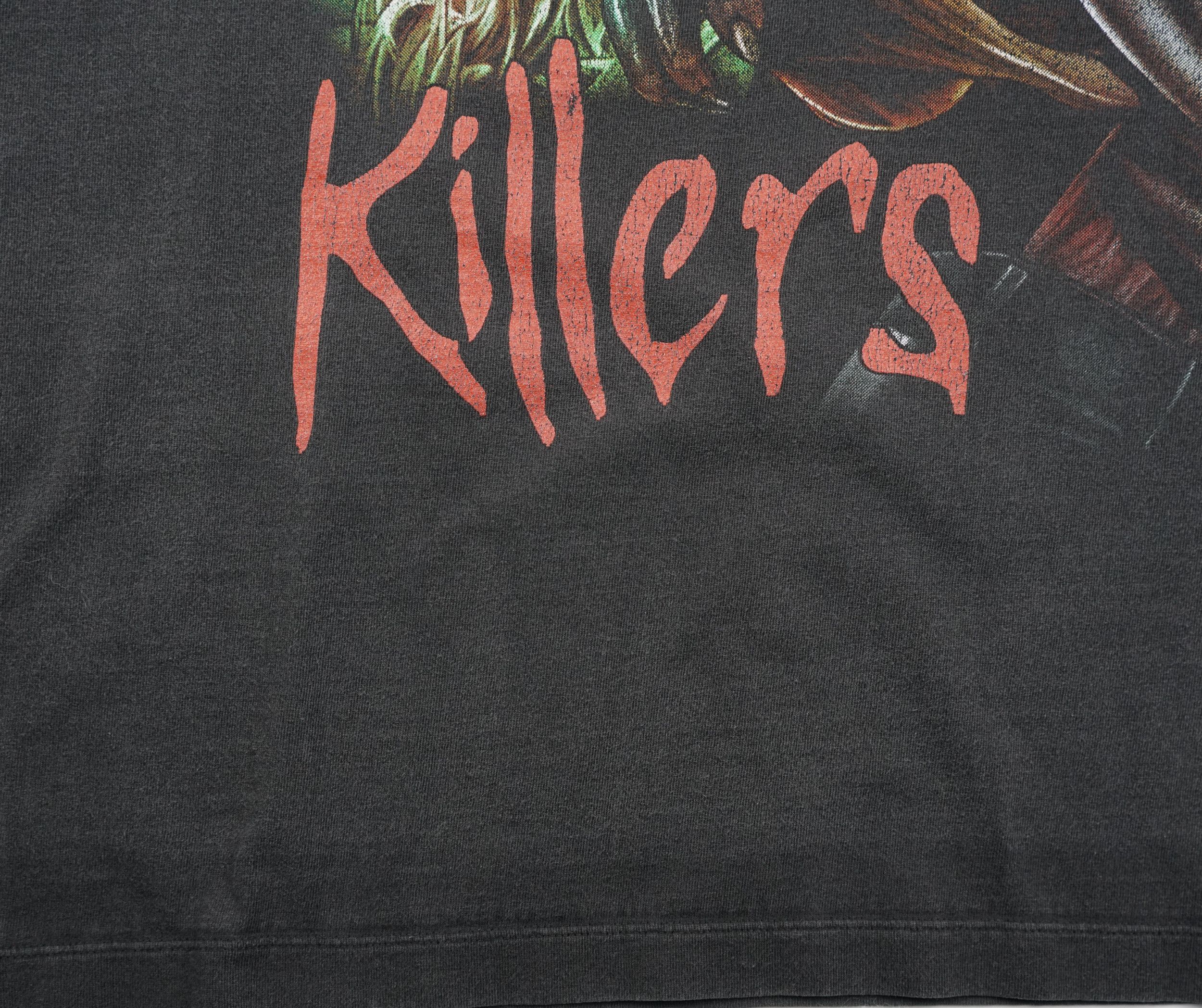 Band Tees × Vintage Vintage 1990s Iron Maiden Killers T-Shirt Size US XL / EU 56 / 4 - 3 Thumbnail