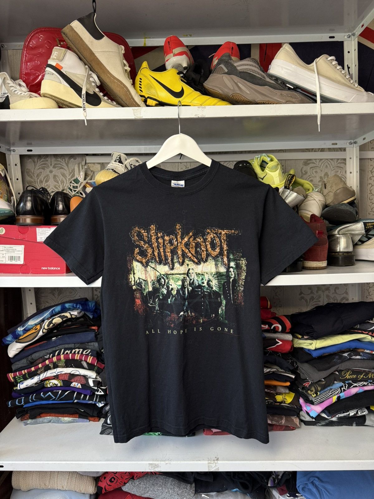 Slipknot Vintage Slipknot All Hope Is Gone 2008 T Shirt Rare Y2K Size US S / EU 44-46 / 1 - 1 Thumbnail