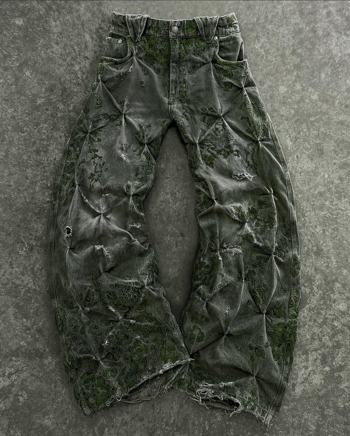 パンツ badson MOSS 'OVERGROWTH' DENIM PANTS MOSS 'OVERGROWTH' DENIM PANTS | BADSON