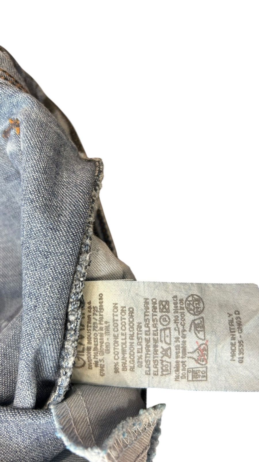 Iceberg Deadstock 90s Iceberg old school Jeans Comic Strip Print - Size 27" / US 4 / IT 40 - 10 Thumbnail