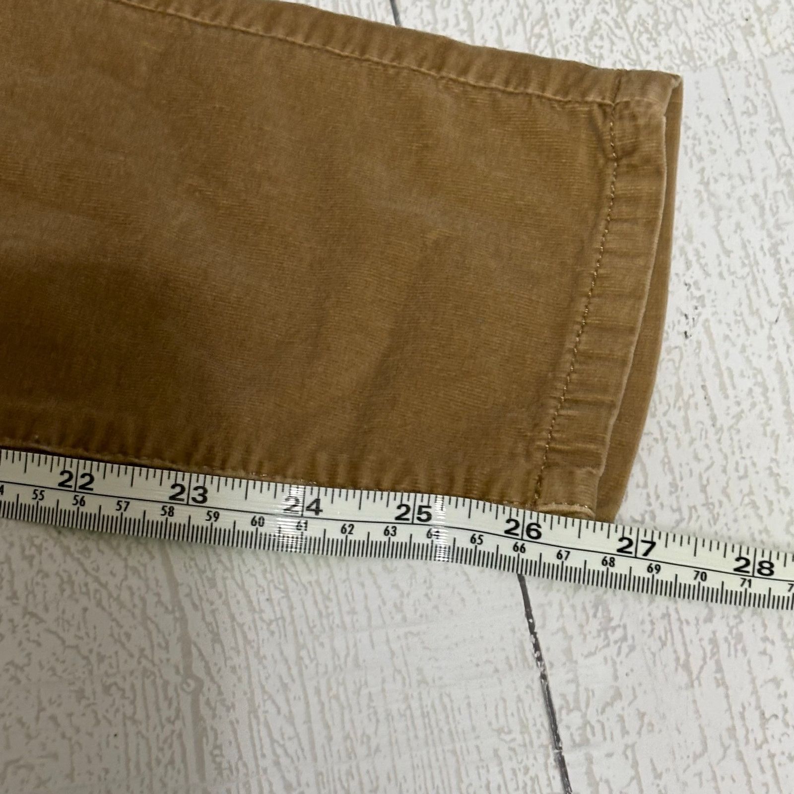 Madison Madison Petite Brown Corduroy Pants Size 6P Size 28" / US 6 / IT 42 - 4 Thumbnail