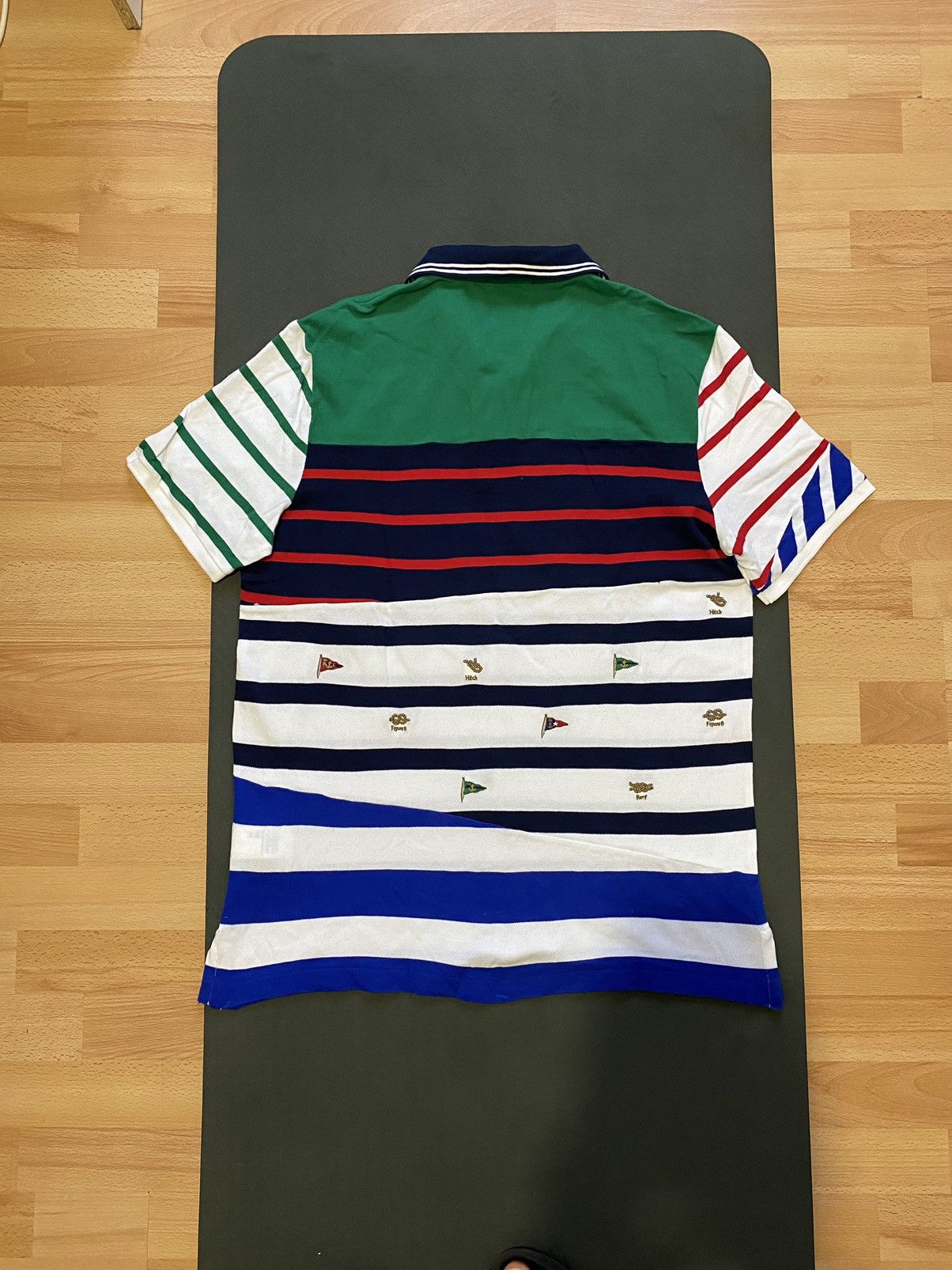 Polo Ralph Lauren Polo Ralph Lauren Yacht Club Polo Mens L York Patchwork Size US L / EU 52-54 / 3 - 6 Thumbnail