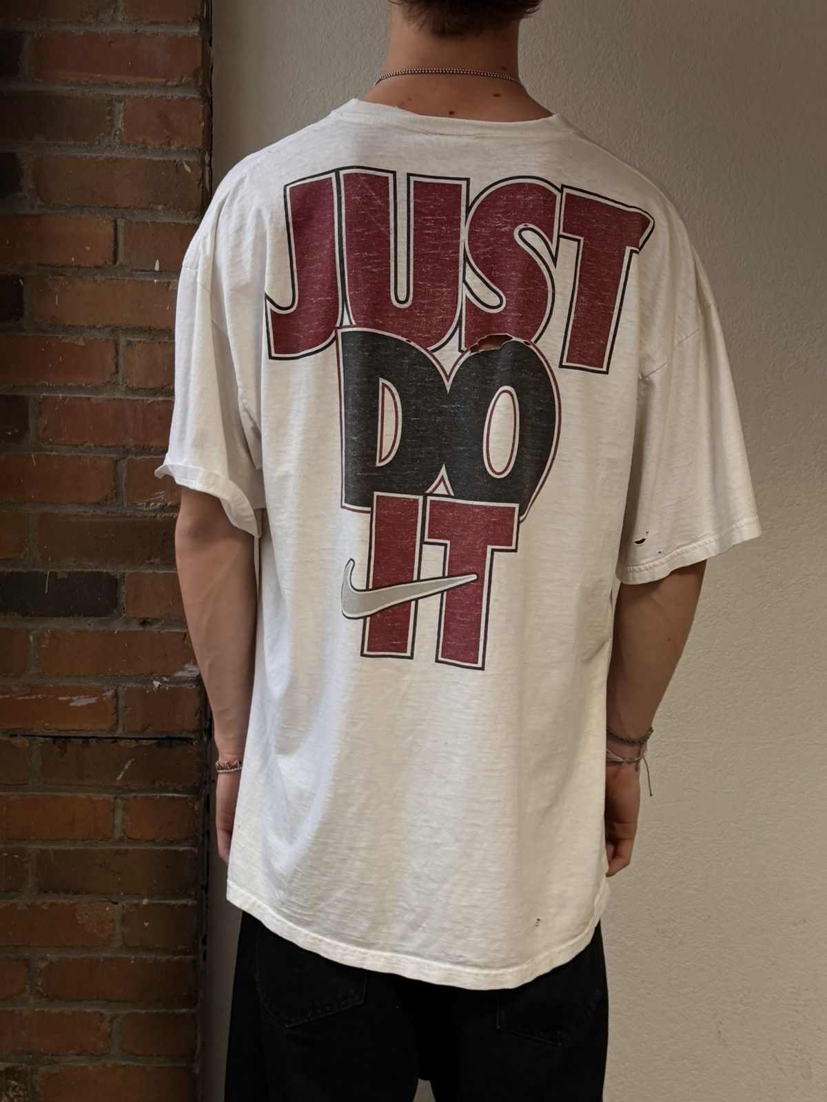 Nike Vintage nike tee Size US L / EU 52-54 / 3 - 2 Thumbnail