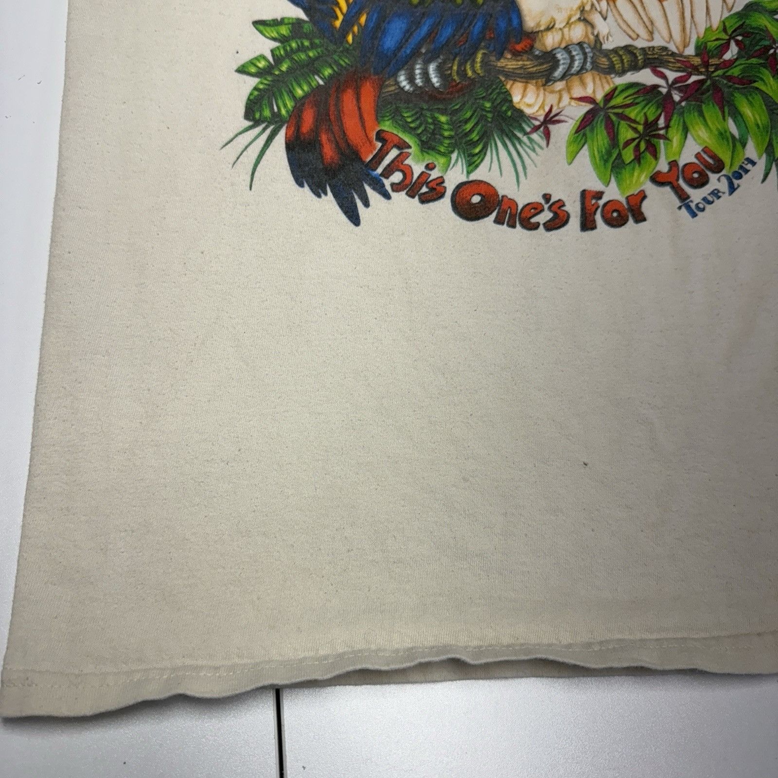 Band Tees Jimmy Buffett This One’s For You Tour 2014 Concert L 21x28.5 Size US L / EU 52-54 / 3 - 10 Thumbnail