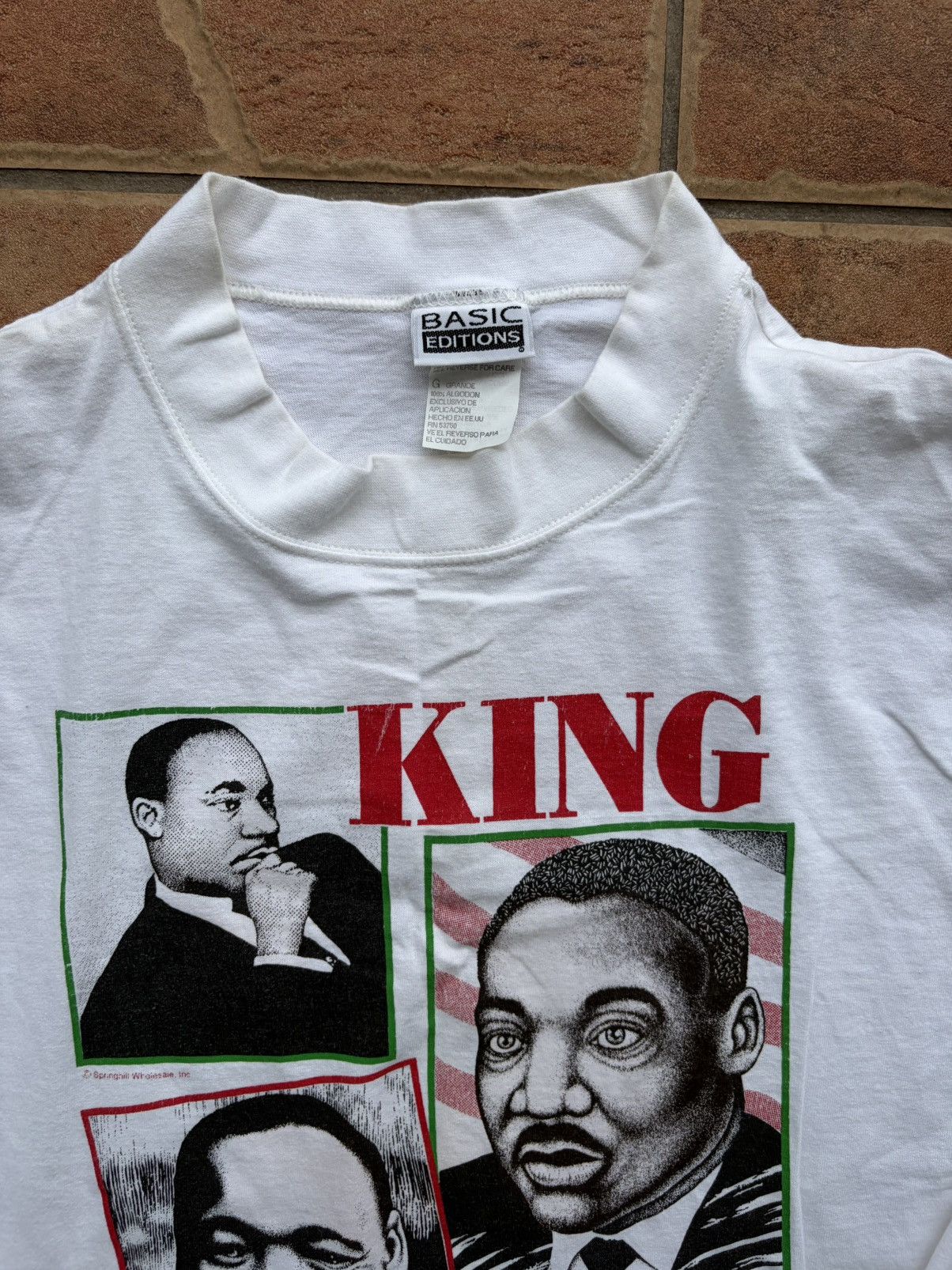 Basic Editions Vintage MLK Jr. long sleeve shirt Size US L / EU 52-54 / 3 - 3 Thumbnail