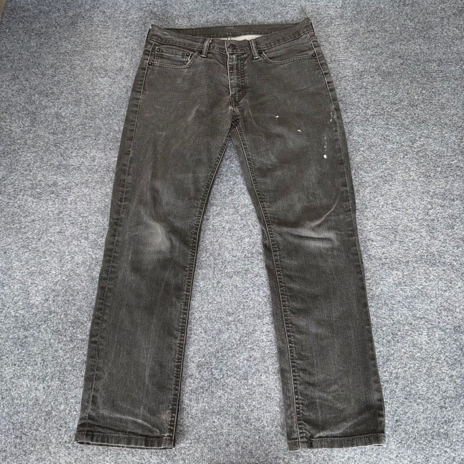 Levi's Levis 541 Athletic Taper Mens 31x30 Black Stretch Jeans Size US 31 - 1 Thumbnail