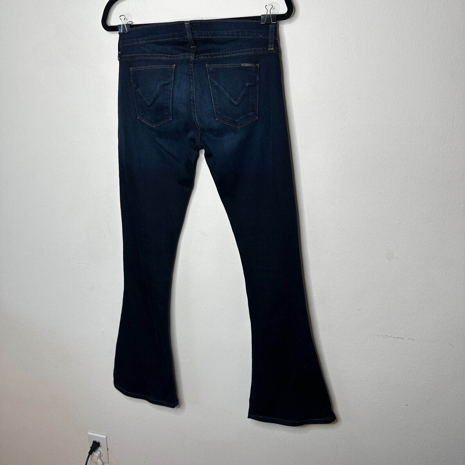 Hudson Hudson DarkAngel Flare Low-Rise 5 Pocket Denim Jean 26 Size 26" / US 2 / IT 38 - 7 Thumbnail