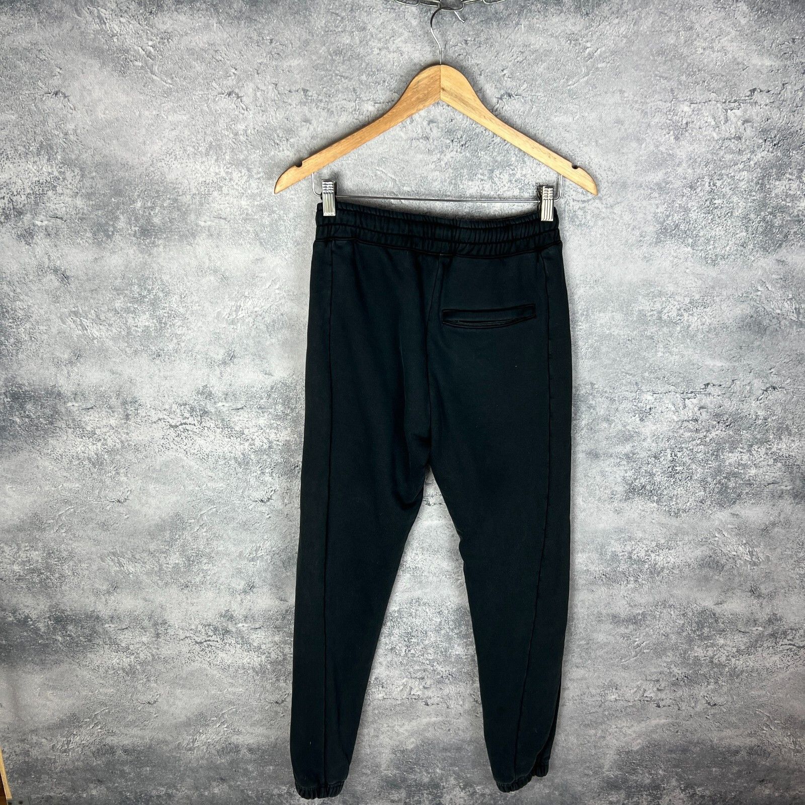 Places + Faces PLACES+FACES Sweatpants Men's Size S Black Cotton ` Size US 30 / EU 46 - 9 Thumbnail