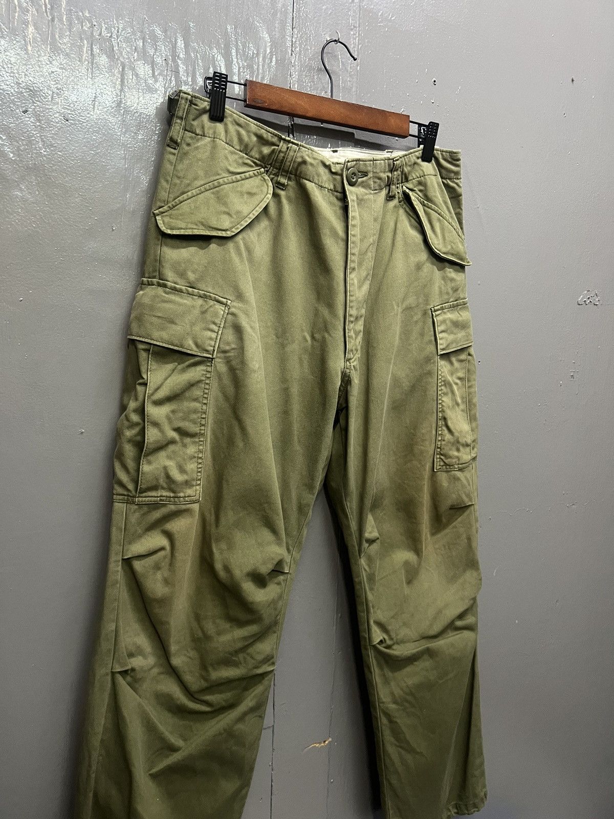 Vintage Vintage Back Number Cargo Pants Size 35" Size US 35 - 2 Thumbnail