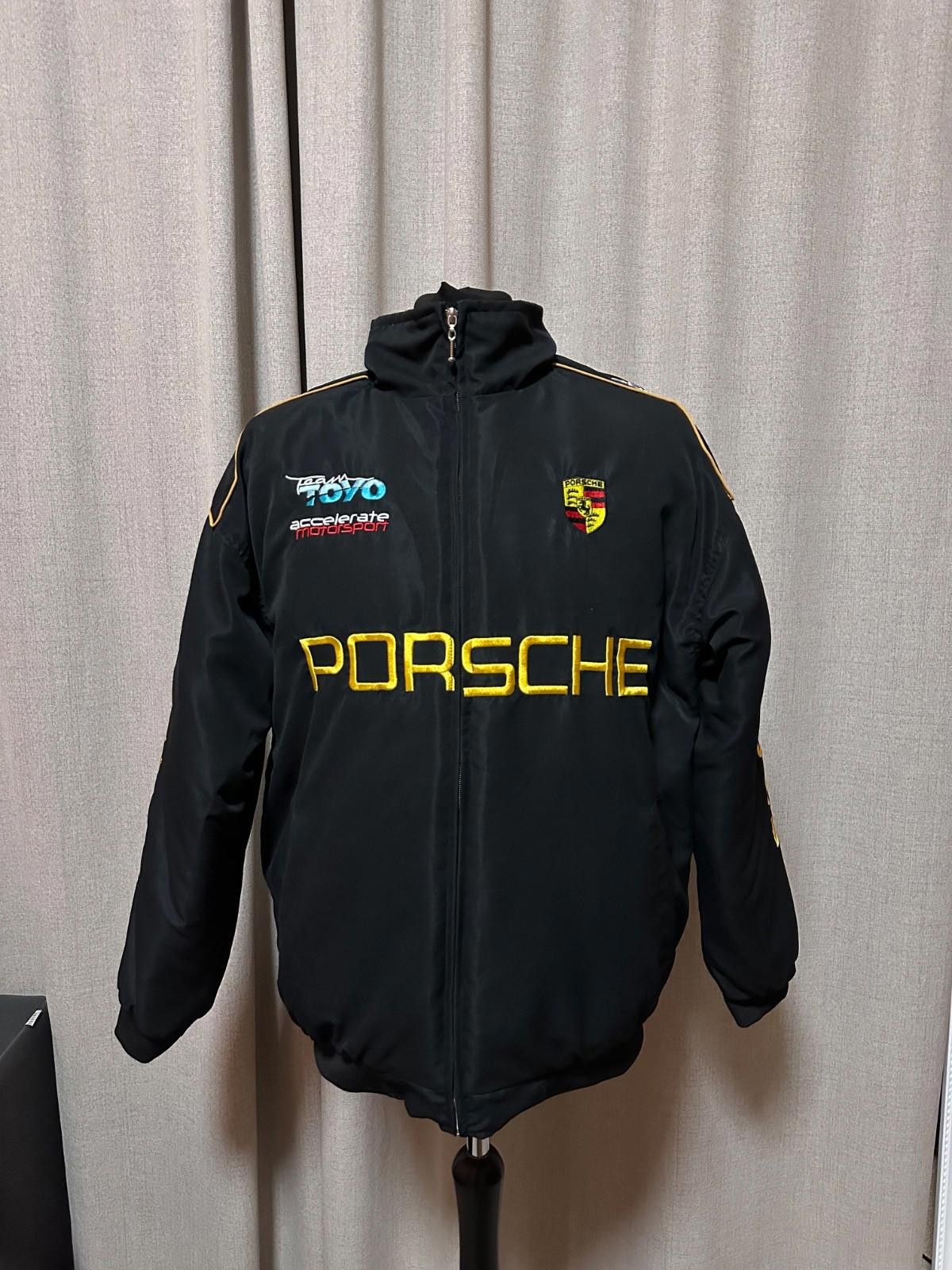Porsche Design Vintage Porsche Racing Bomber Jacket Rare Ferrari Marlboro Size US XXL / EU 58 / 5 - 1 Thumbnail
