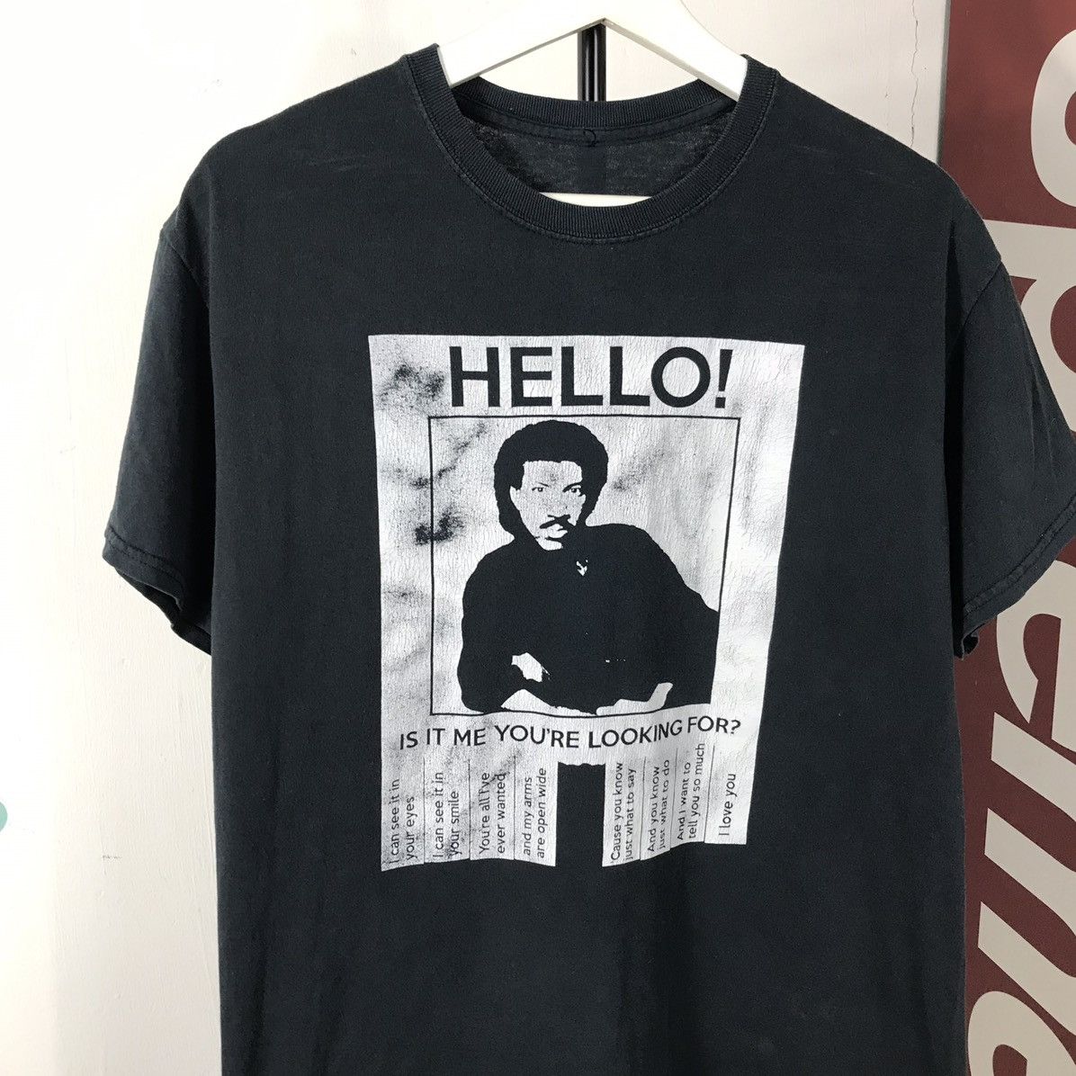 Band Tees Vintage Lionel Richie t shirt like Lenny Kravitz Size US M / EU 48-50 / 2 - 2 Thumbnail