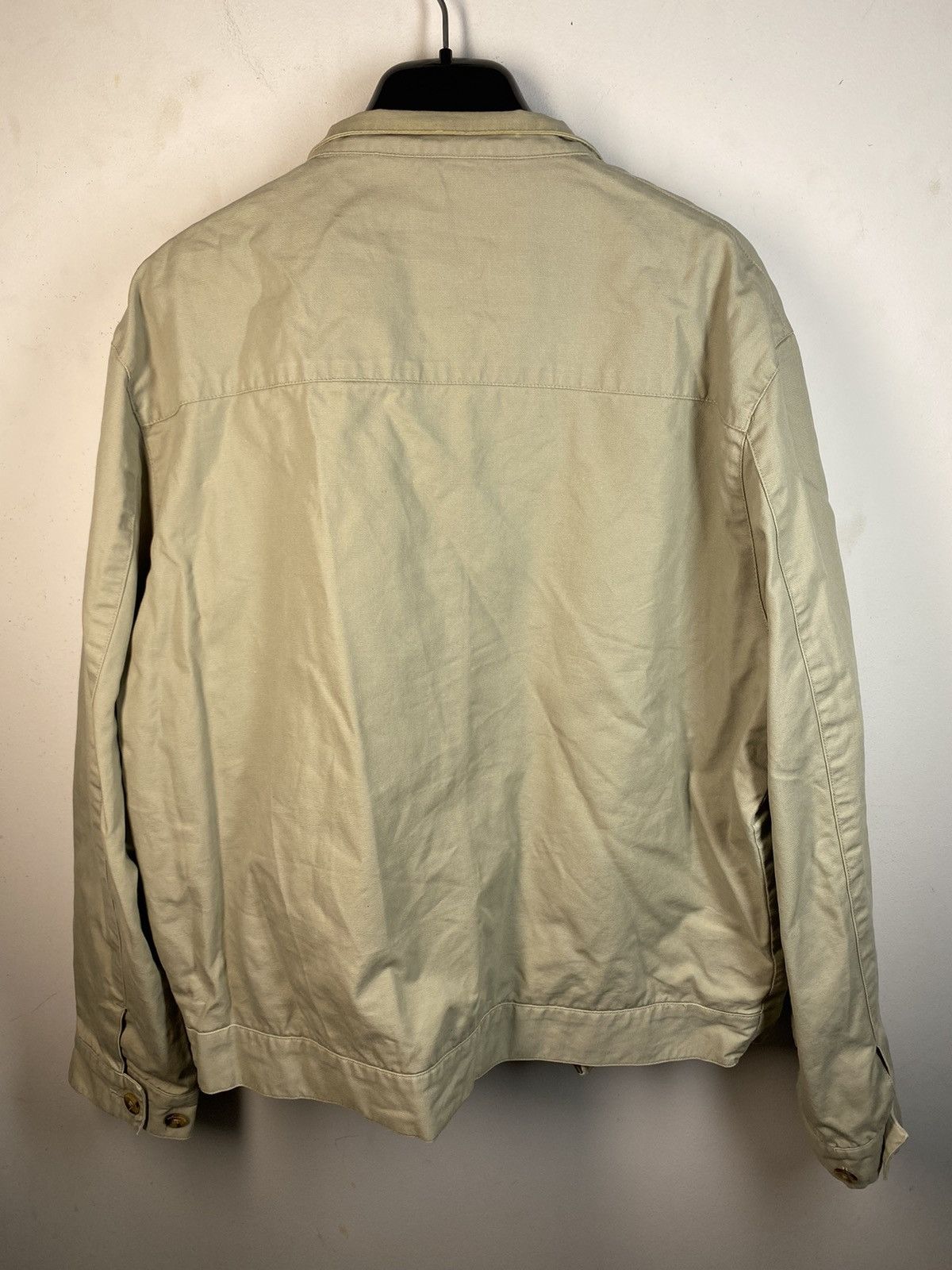 Yves Saint Laurent Beige 90s YSL Jacket Canvas Cotton Light Classic Bomber Size US M / EU 48-50 / 2 - 11 Thumbnail