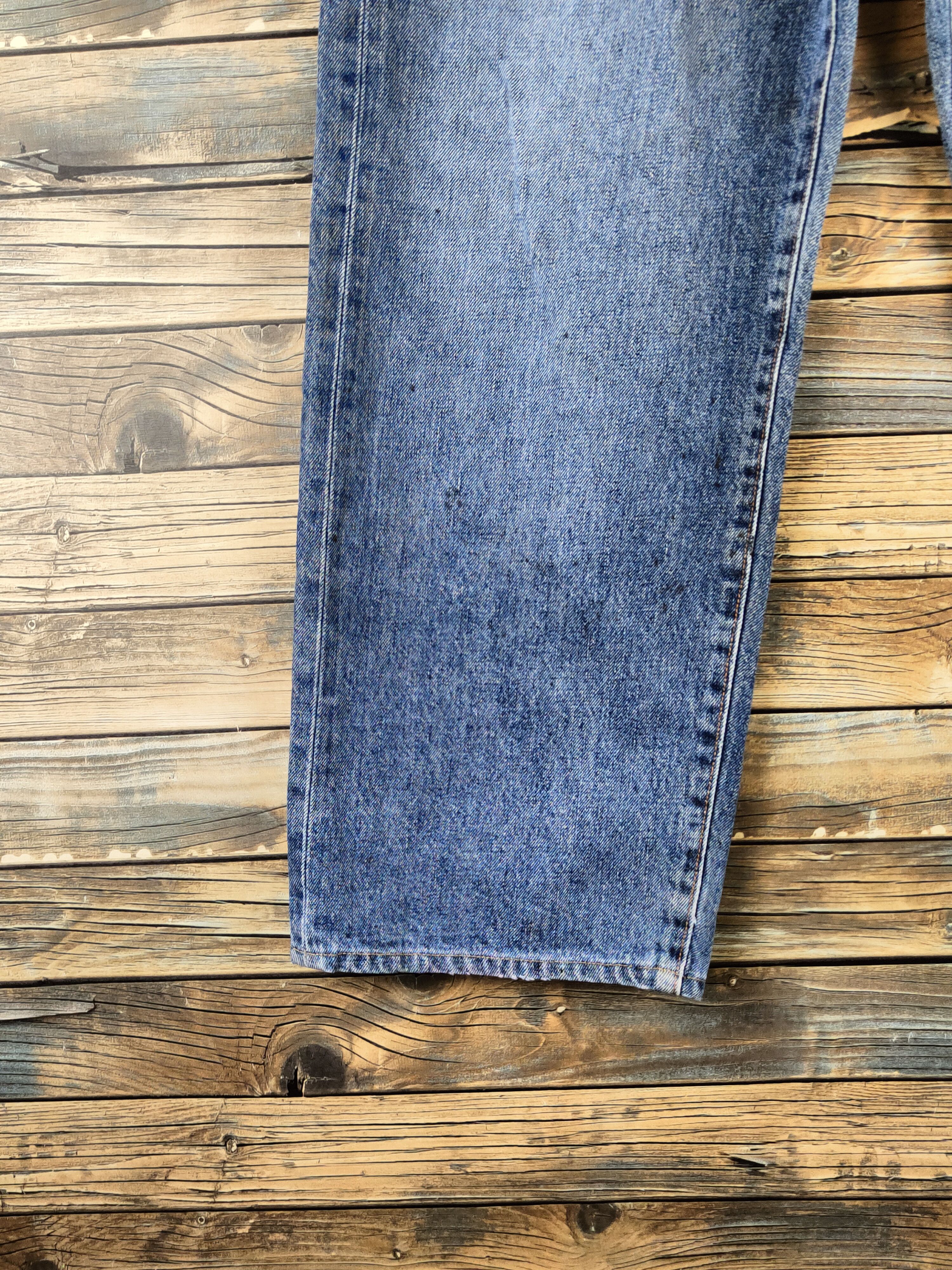 Japanese Brand Bobson Blue Distressed Ripped Jeans #S2886 Size US 33 - 4 Thumbnail
