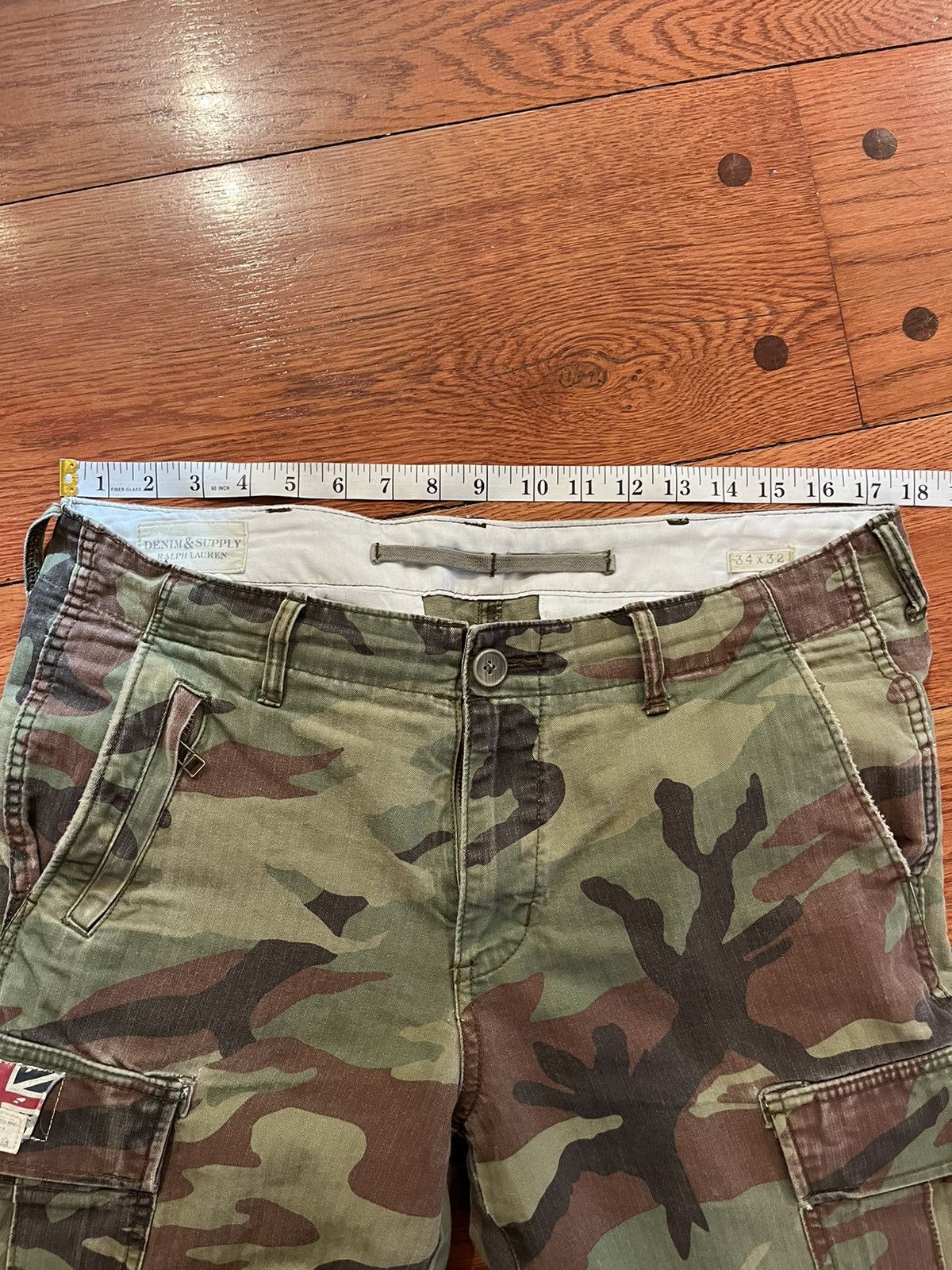 Denim & Supply Ralph Lauren Ralph Lauren Denim & Supply Vintage Camo Cargo Pants Supreme Size US 34 / EU 50 - 9 Thumbnail