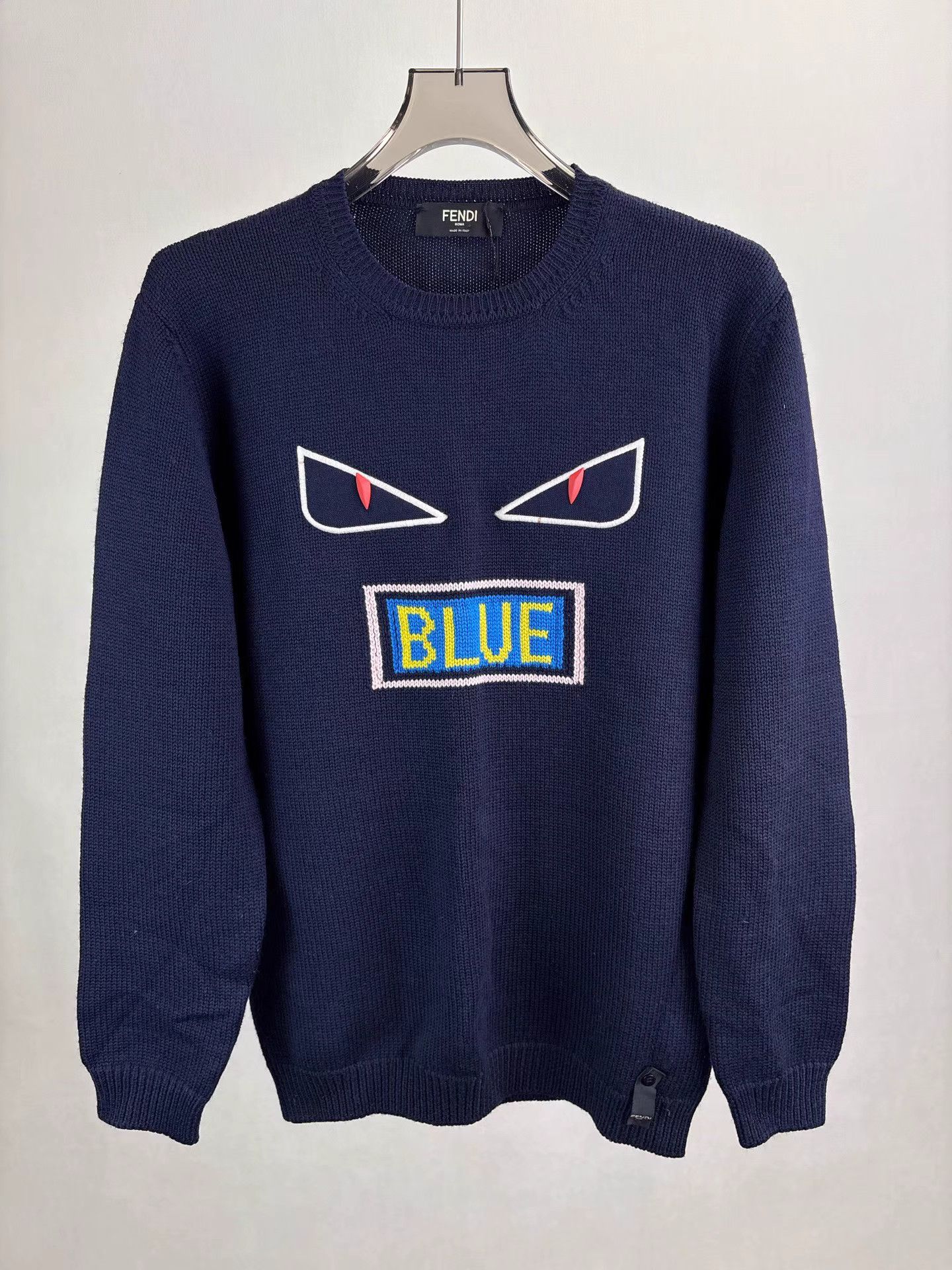 Fendi FENDI Monster Wool Sweater K1 Size US M / EU 48-50 / 2 - 1 Thumbnail