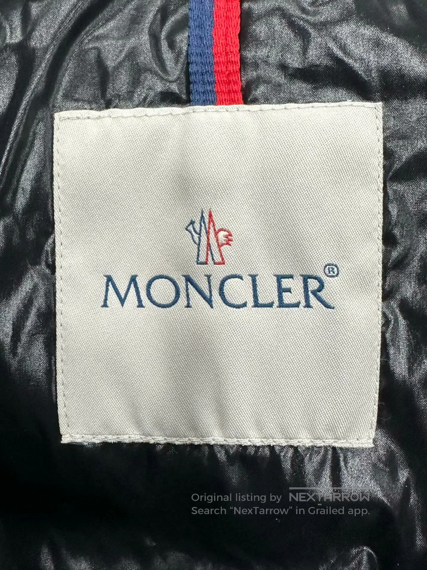 Moncler Moncler Black Moka Sleeve Label Logo Zip-up Hooded Down Ja Size XS / US 0-2 / IT 36-38 - 3 Thumbnail