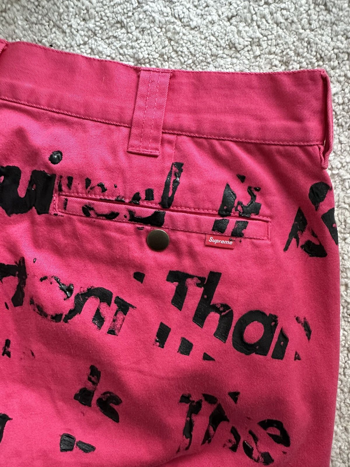 Comme des Garcons × Junya Watanabe × Supreme Supreme Size US 34 / EU 50 - 5 Thumbnail