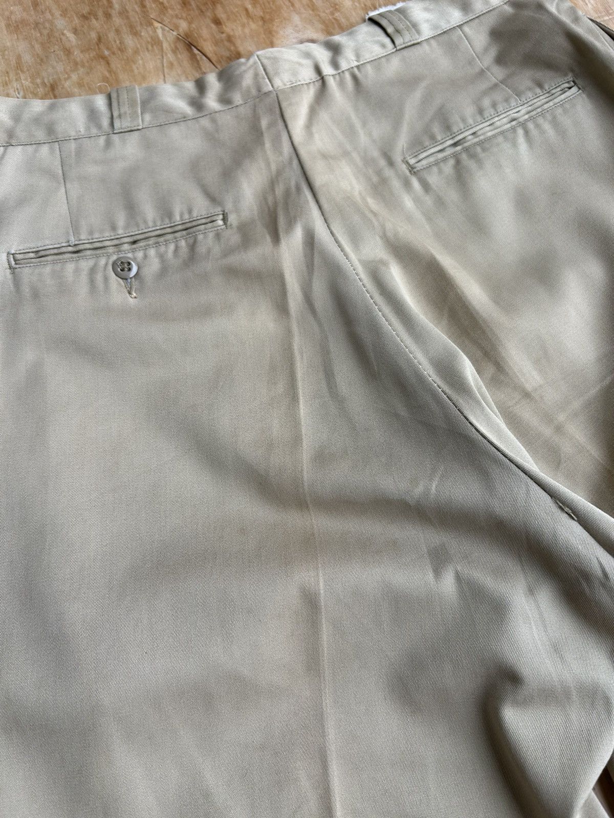 American Apparel Vintage 70’s US Army Uniform Twill Trouser Pants Size US 30 / EU 46 - 12 Thumbnail