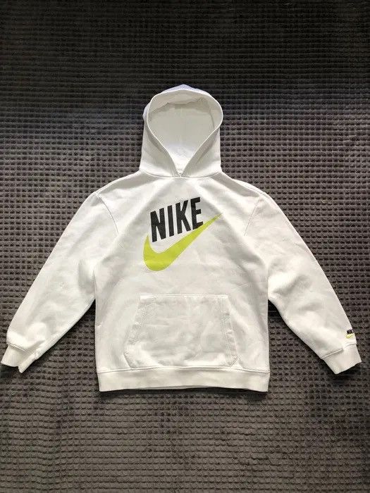 Nike White Nike Hoodie | Excellent Condition Size US S / EU 44-46 / 1 - 2 Thumbnail