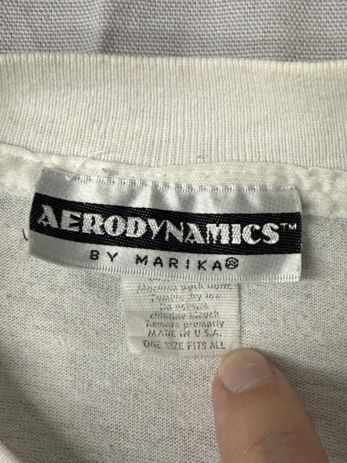 Wacko Maria VTG Aerodynamics by Marika 80s Dance Tee Geometric O/S Size ONE SIZE - 2 Thumbnail
