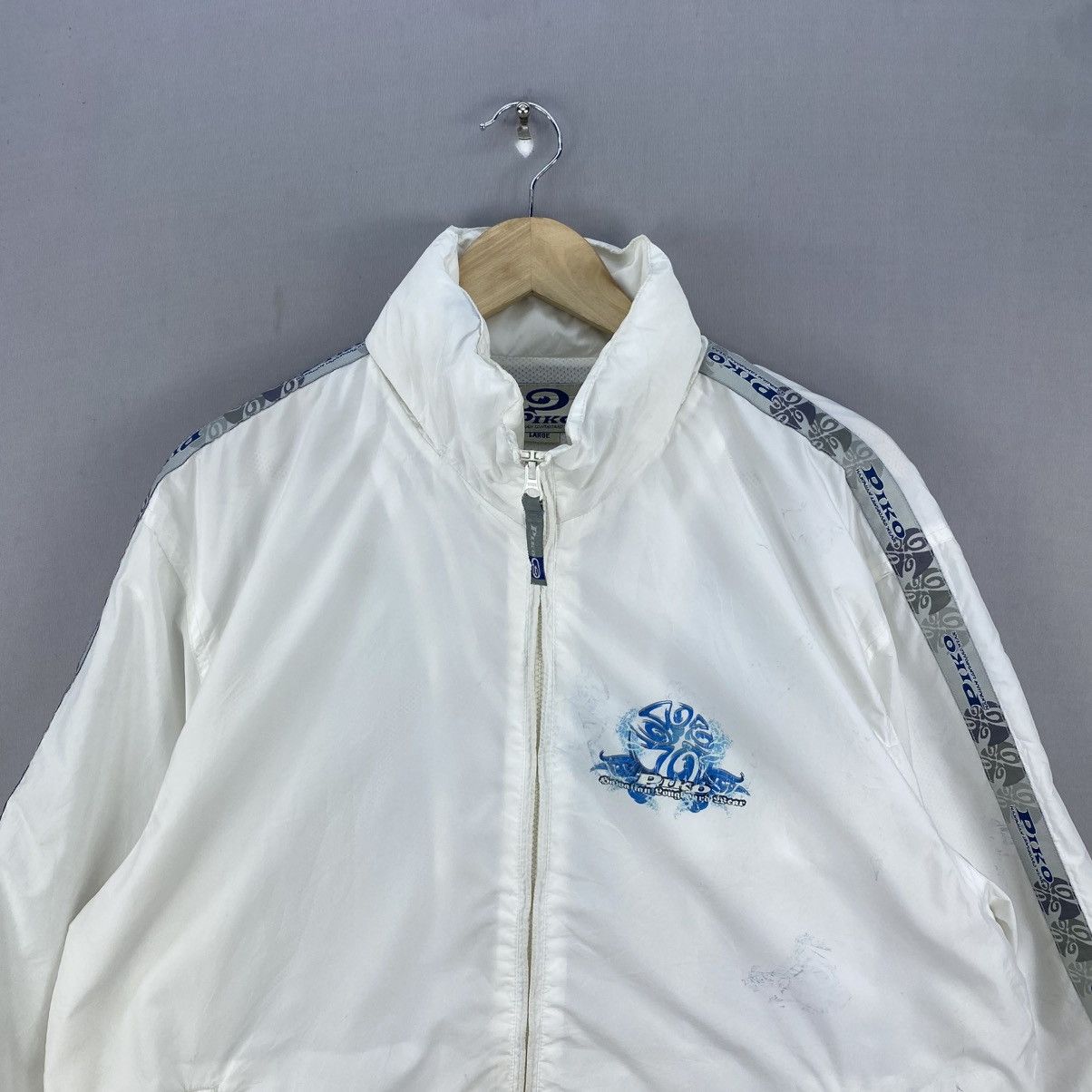 Japanese Brand Piko Hawaiian Zipper Up Light Jacket Size US L / EU 52-54 / 3 - 7 Thumbnail