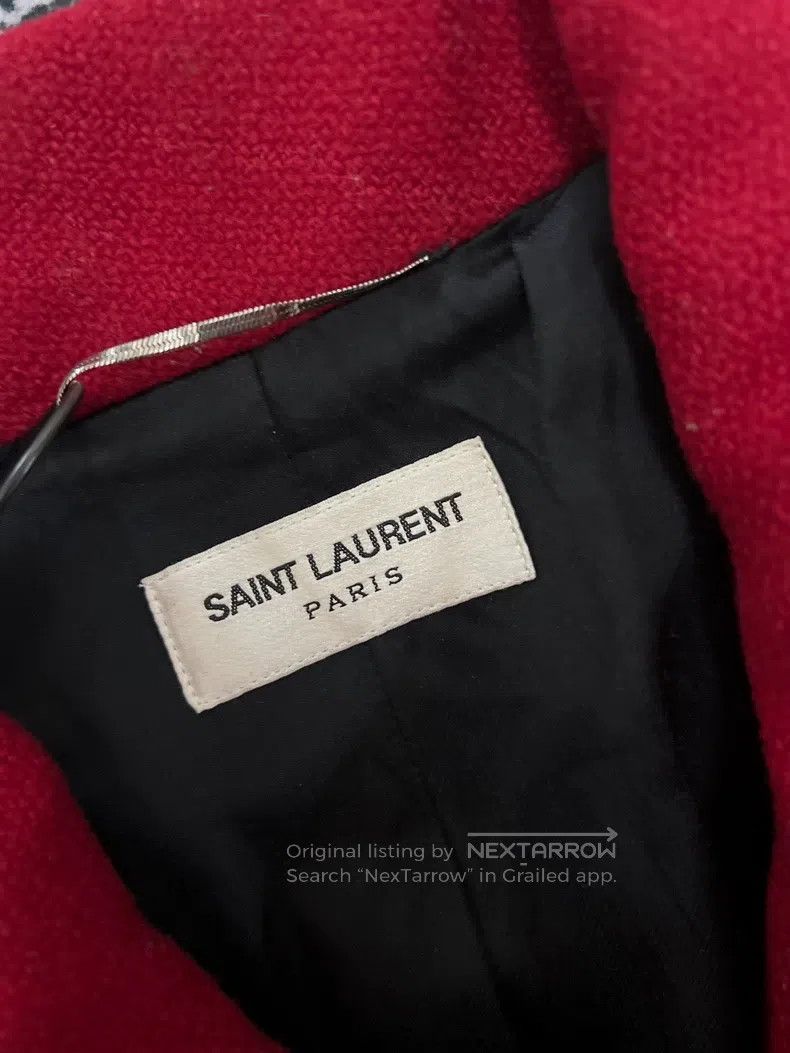 Saint Laurent Paris Saint Laurent Paris Baseball jacket coat Size US M / EU 48-50 / 2 - 5 Thumbnail